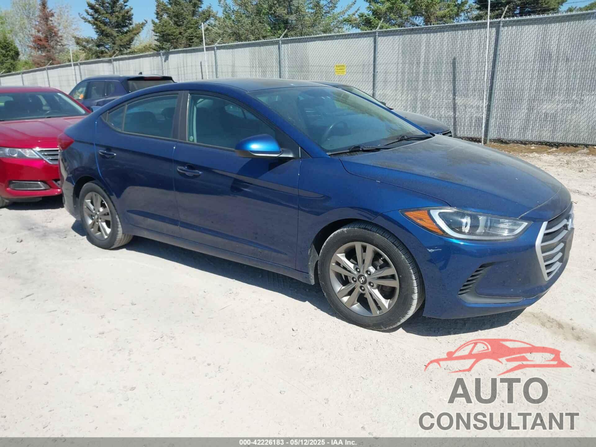 HYUNDAI ELANTRA 2017 - 5NPD84LF5HH088348