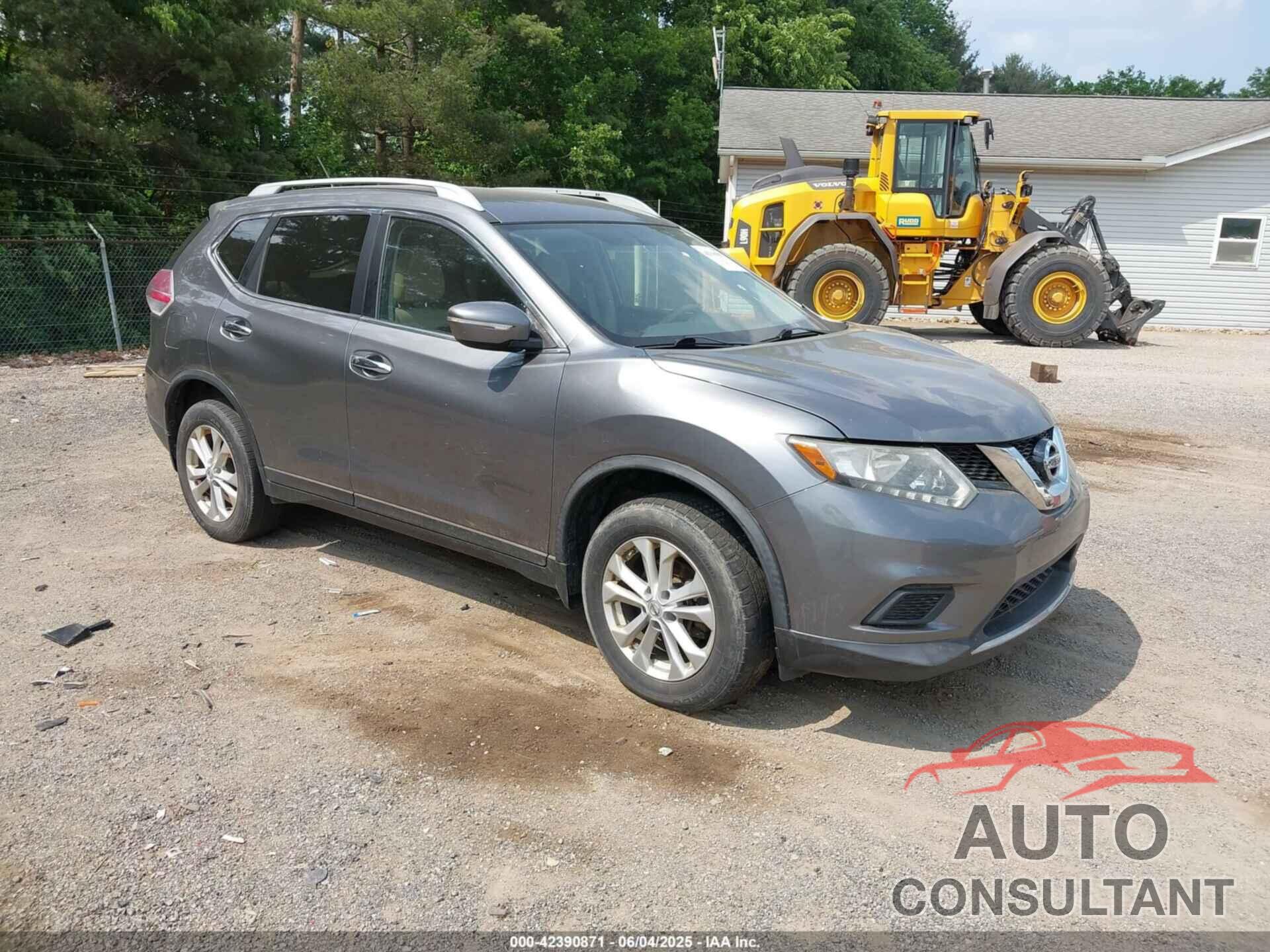 NISSAN ROGUE 2015 - KNMAT2MV5FP511748