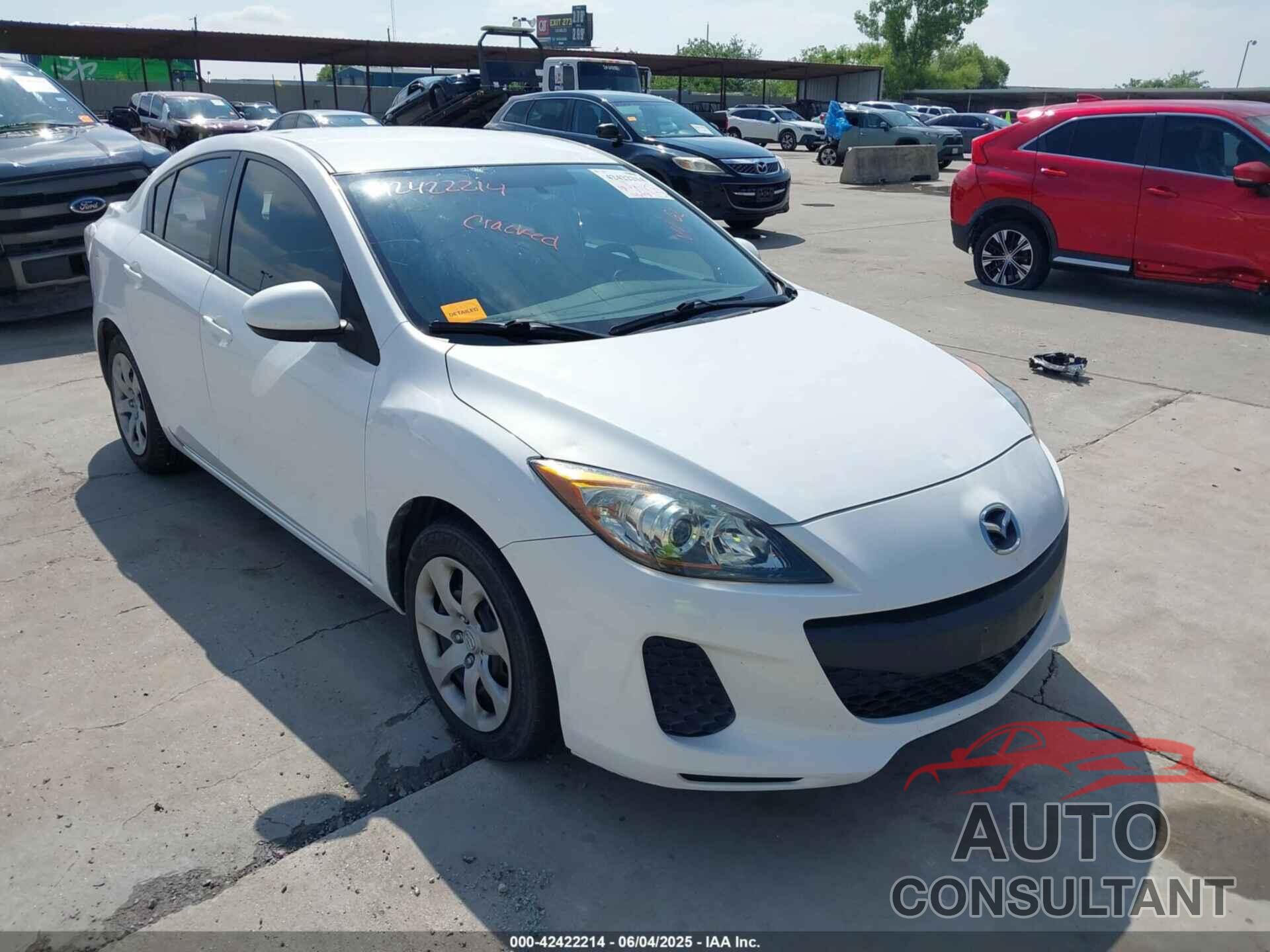 MAZDA MAZDA3 2012 - JM1BL1UF0C1526714