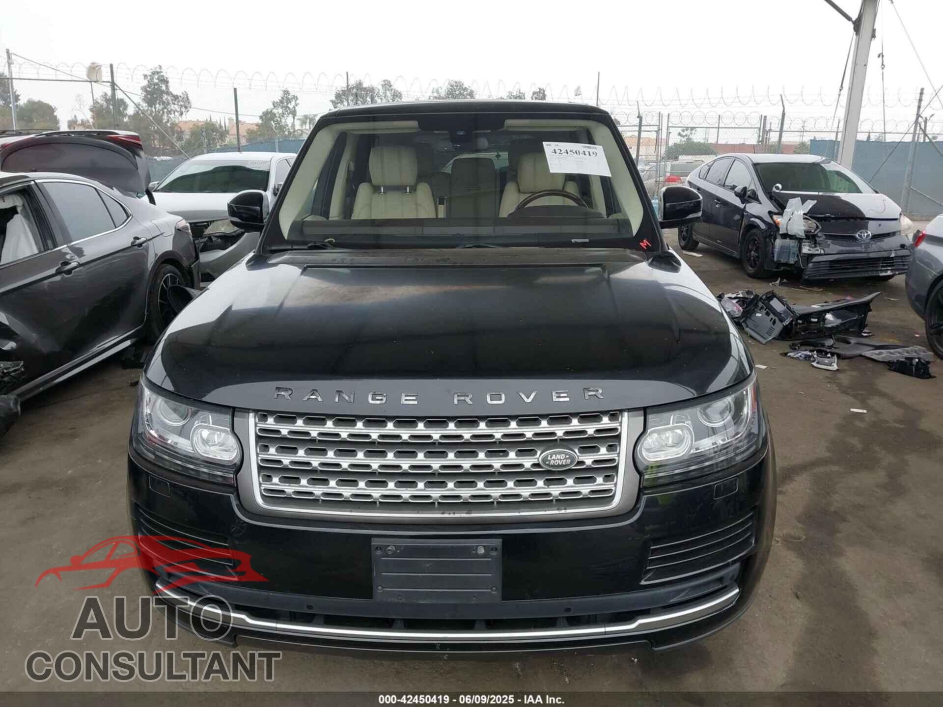LAND ROVER RANGE ROVER 2016 - SALGS2PF8GA300025