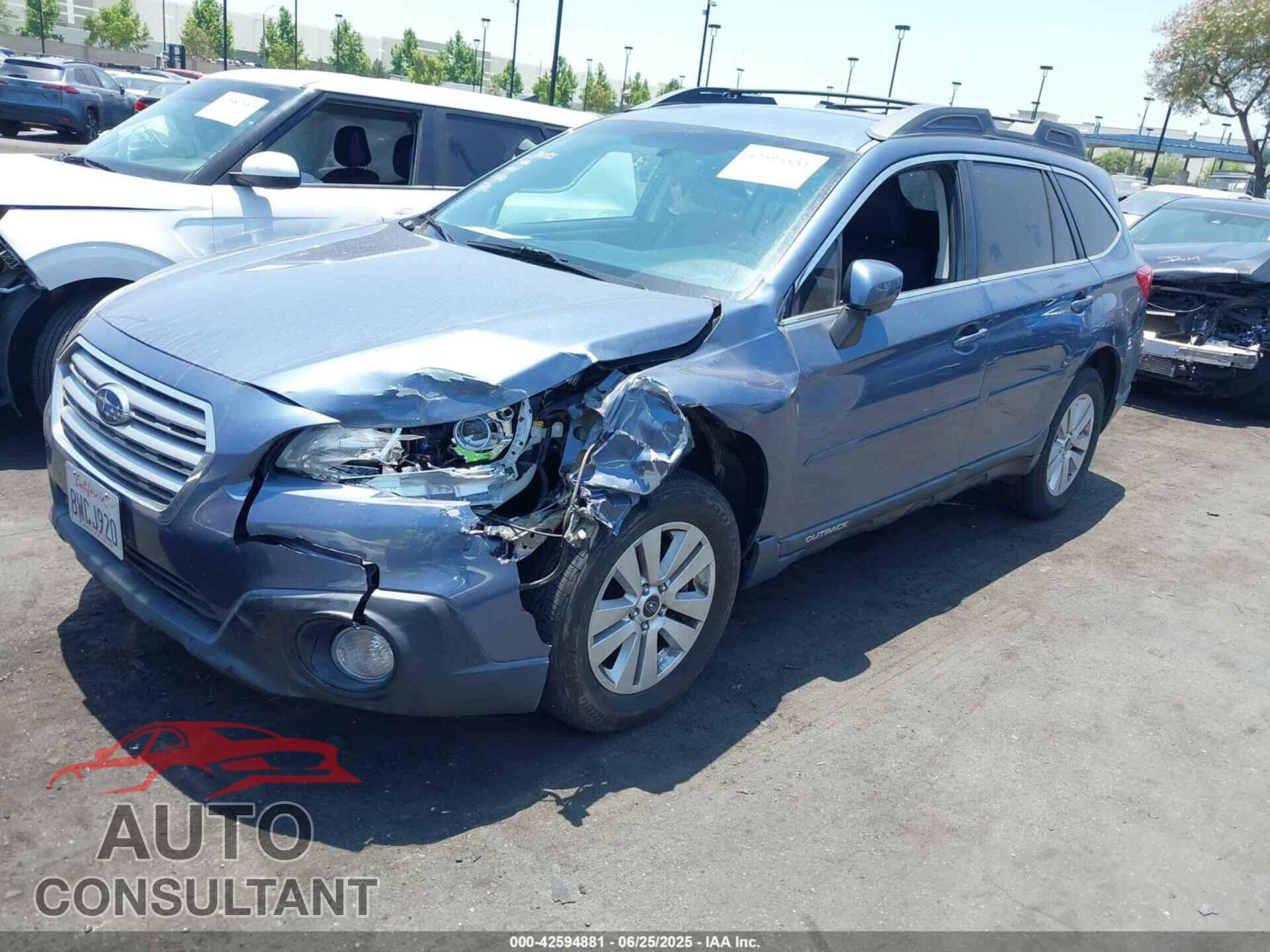 SUBARU OUTBACK 2015 - 4S4BSACC9F3205379