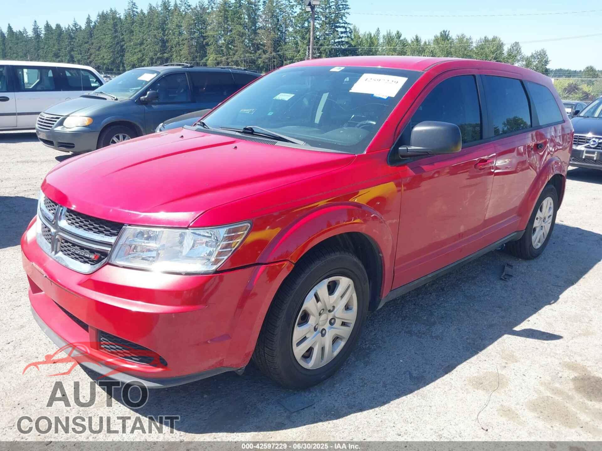 DODGE JOURNEY 2014 - 3C4PDCAB9ET310677