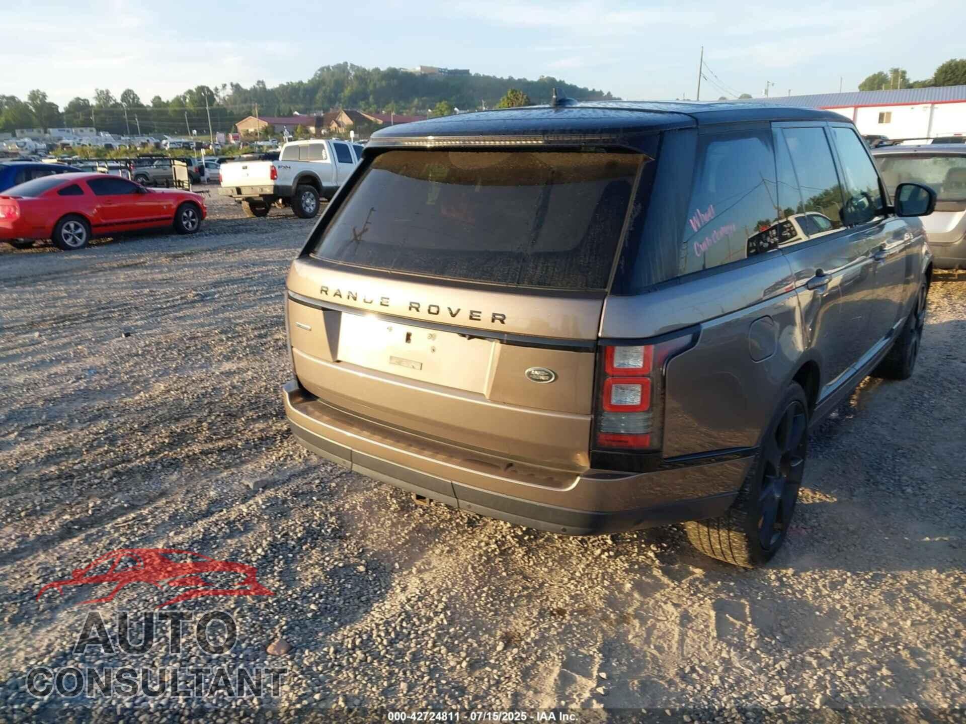 LAND ROVER RANGE ROVER 2016 - SALGS2EF8GA301873