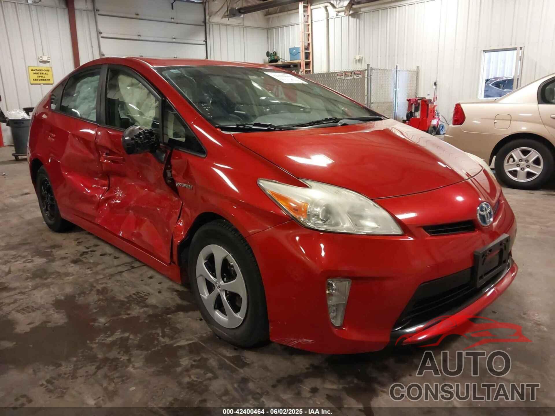 TOYOTA PRIUS 2013 - JTDKN3DU7D5606669