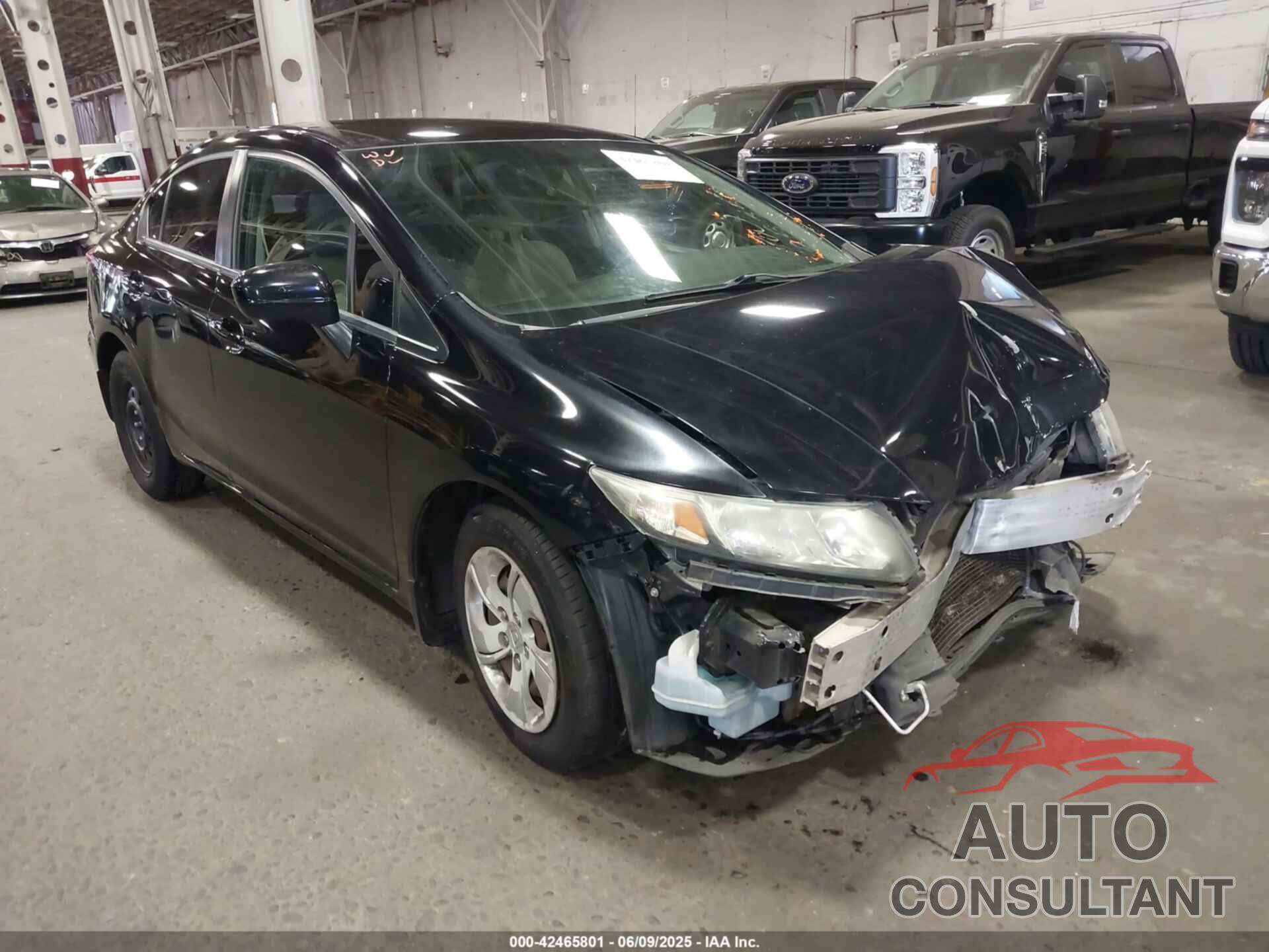 HONDA CIVIC 2014 - 2HGFB2F57EH526732