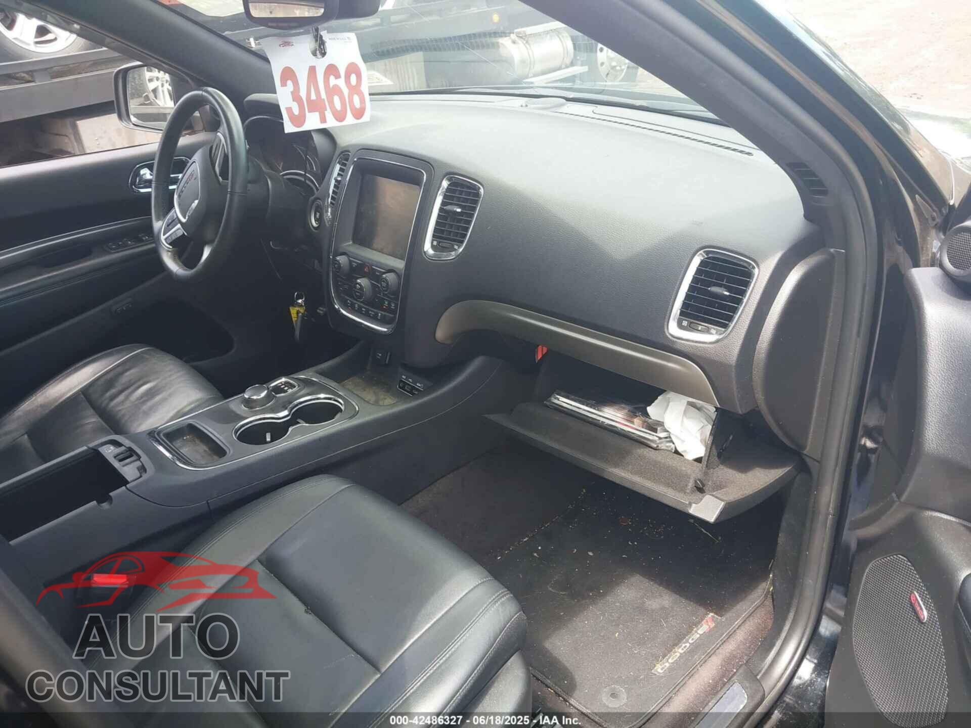 DODGE DURANGO 2017 - 1C4RDJDGXHC780866