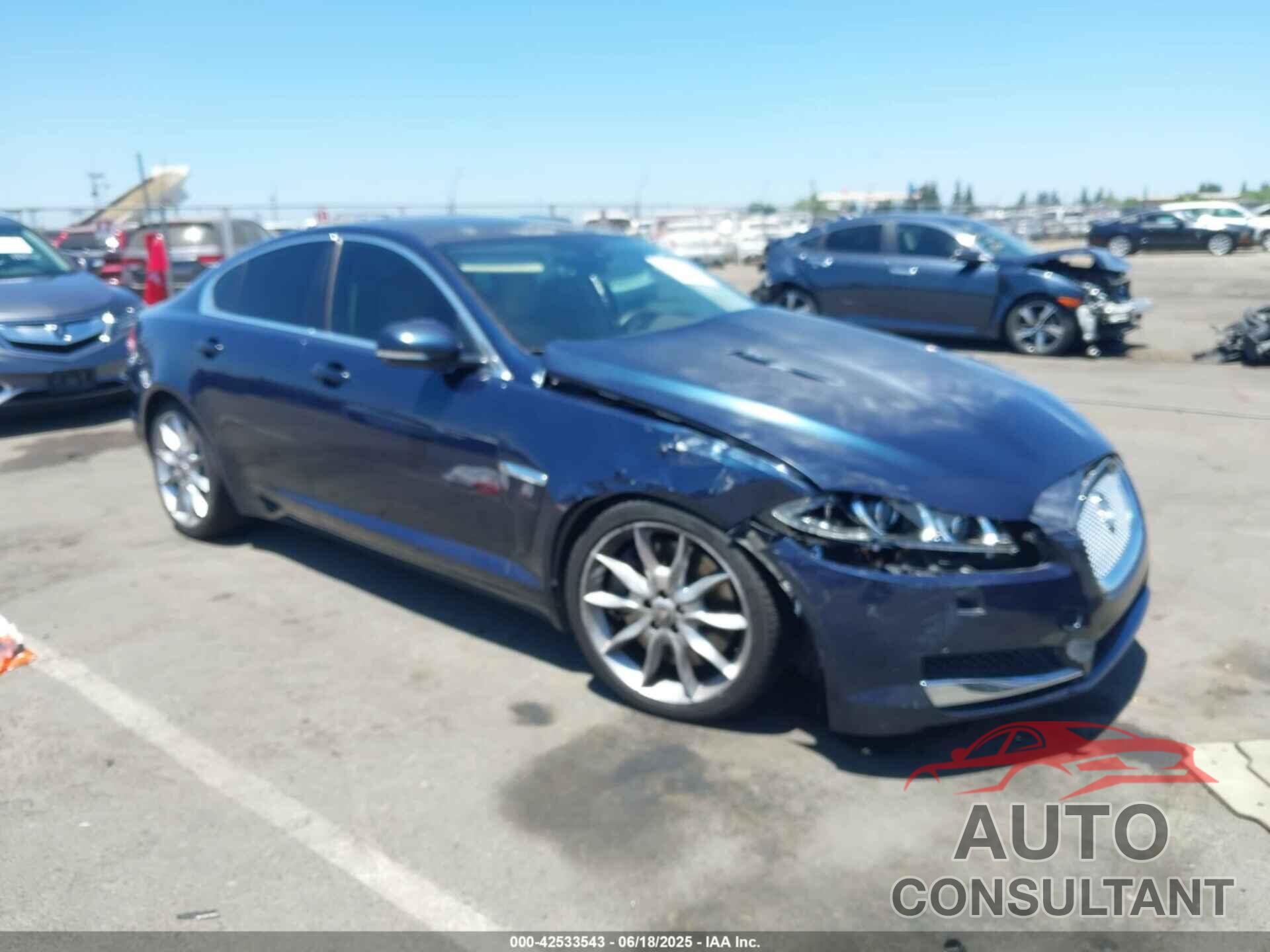 JAGUAR XF 2013 - SAJWA0HE1DMS63413