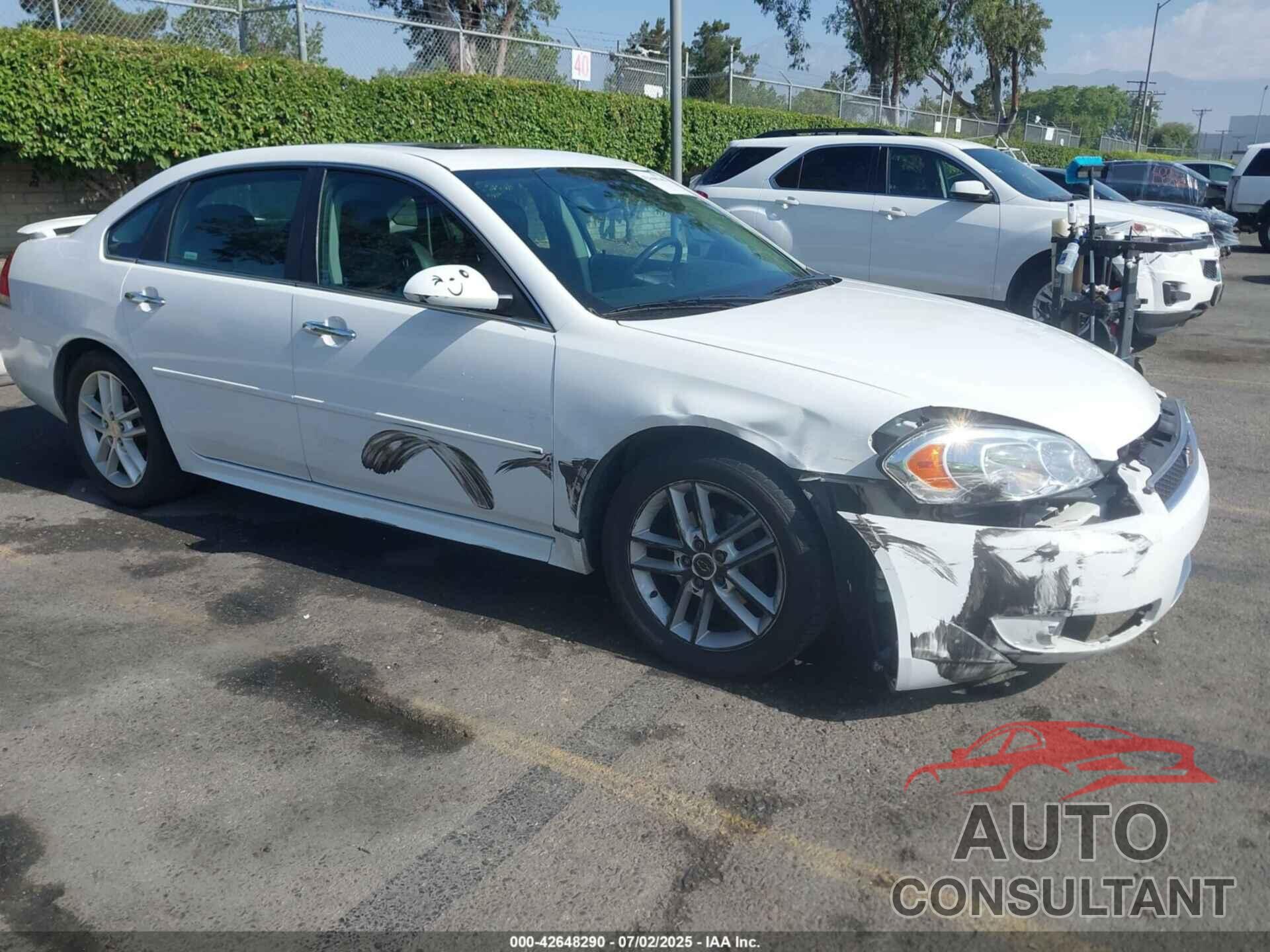 CHEVROLET IMPALA 2012 - 2G1WC5E30C1105155