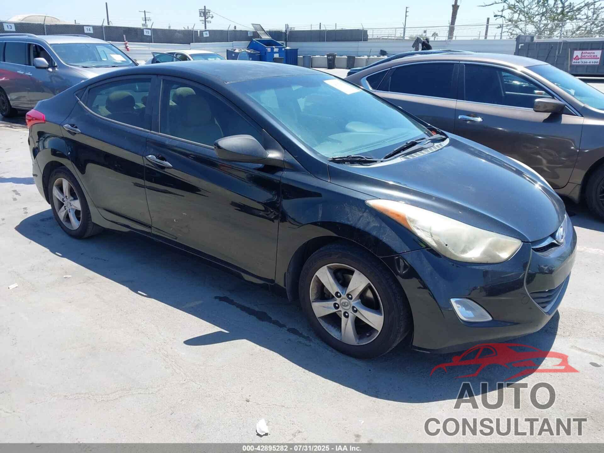 HYUNDAI ELANTRA 2012 - 5NPDH4AE7CH088998
