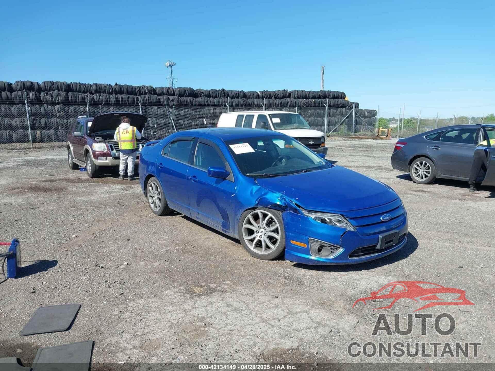 FORD FUSION 2011 - 3FAHP0HA1BR259715