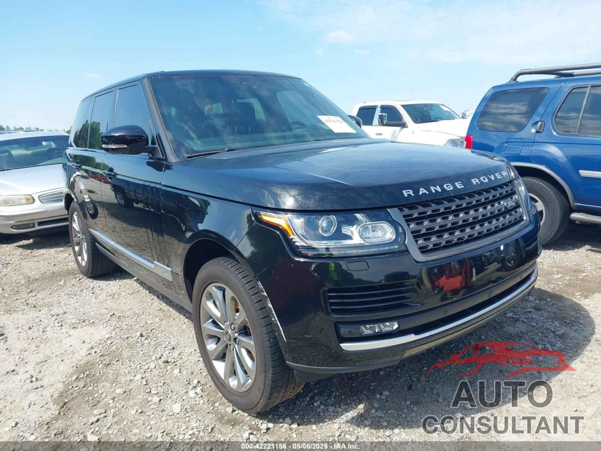 LAND ROVER RANGE ROVER 2017 - SALGR2FV4HA352967