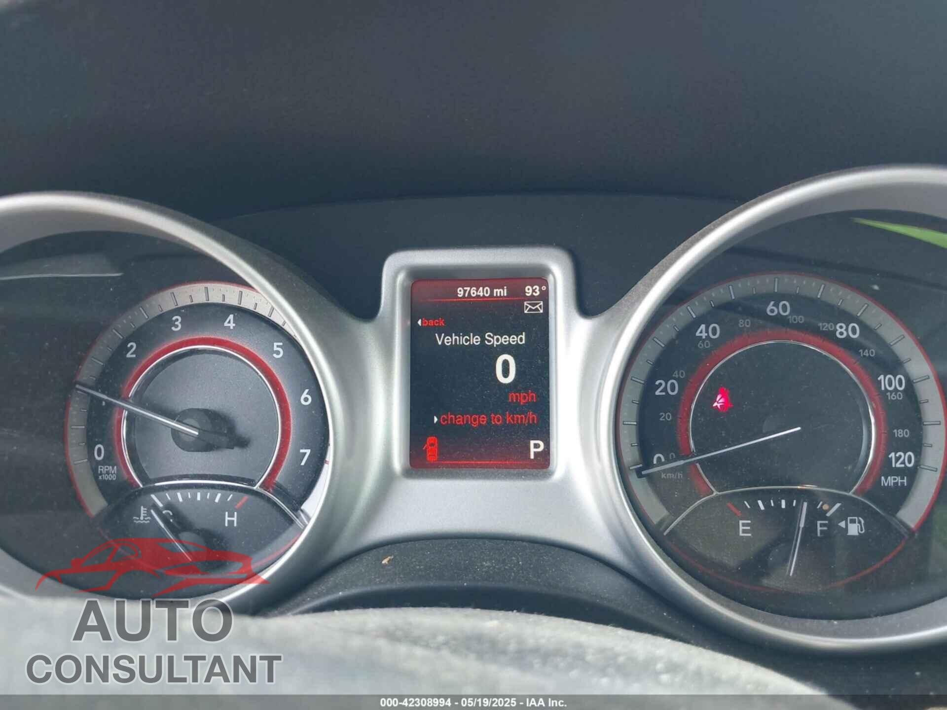 DODGE JOURNEY 2015 - 3C4PDCAB0FT698674
