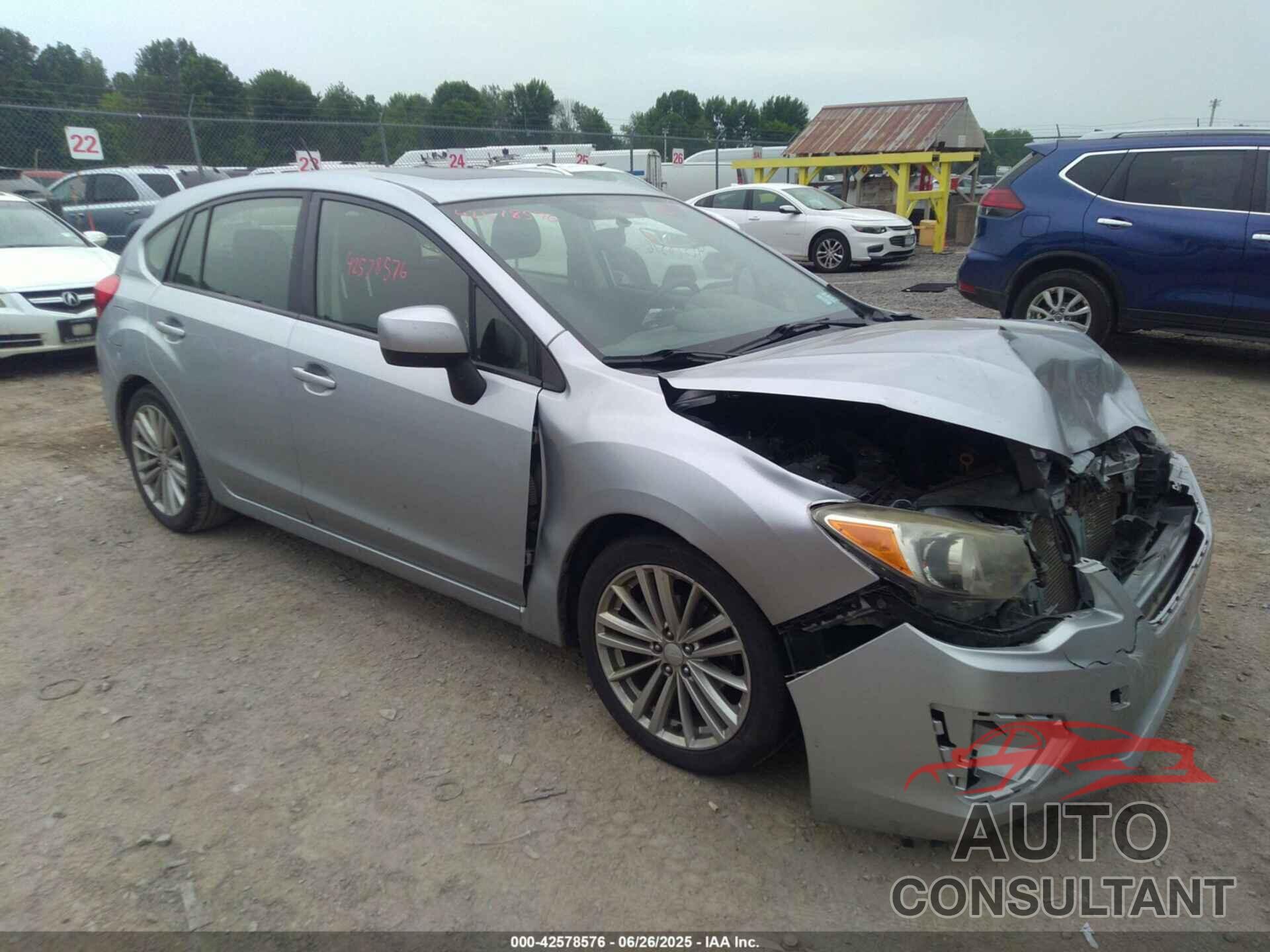 SUBARU IMPREZA 2013 - JF1GPAD64D2806664