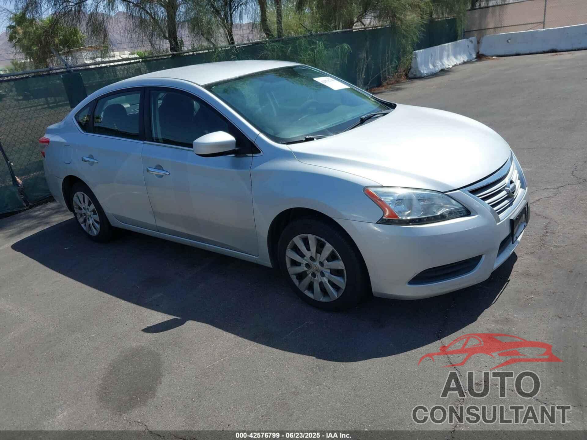 NISSAN SENTRA 2014 - 3N1AB7AP9EY212107