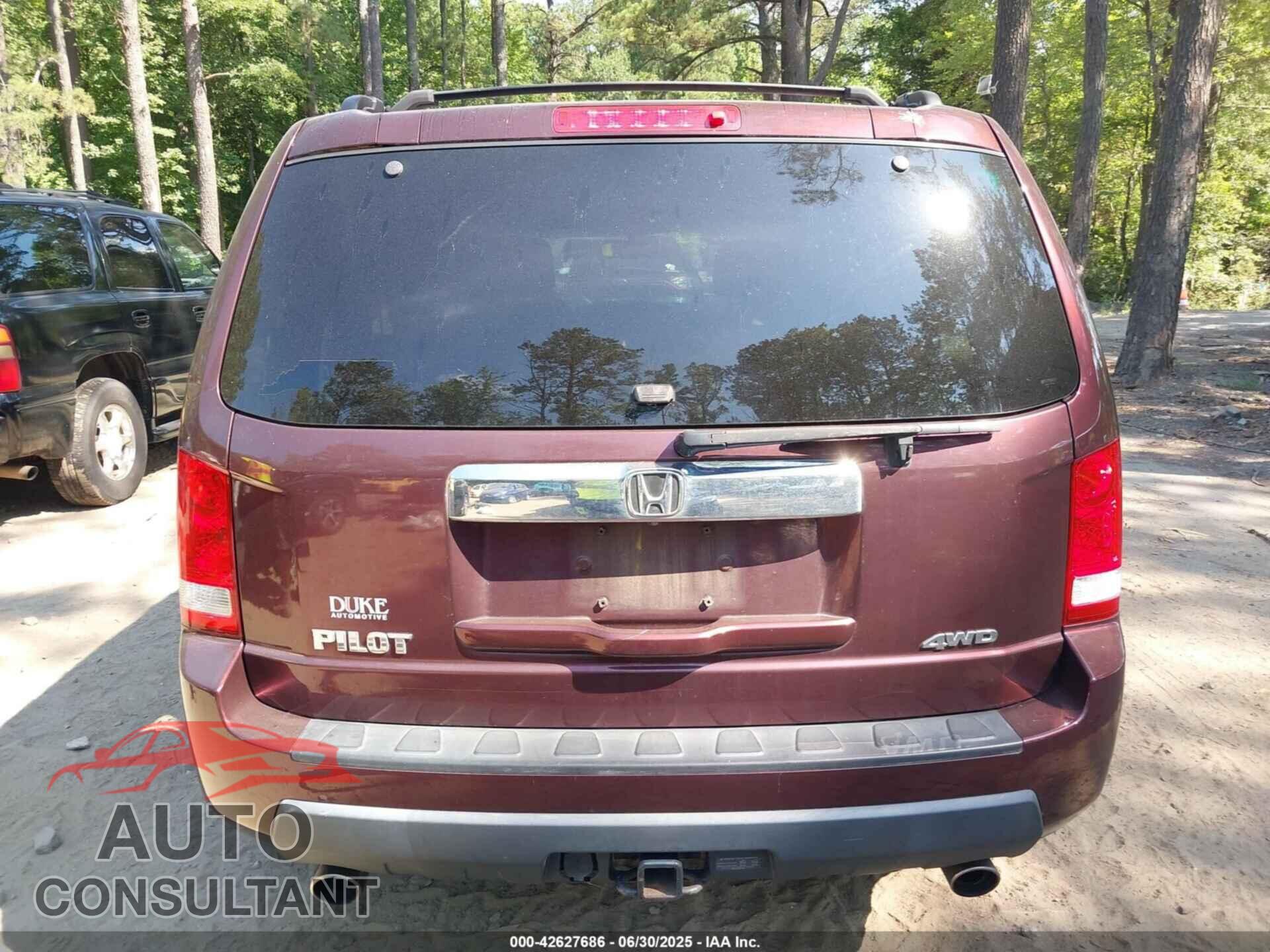 HONDA PILOT 2011 - 5FNYF4H58BB066082