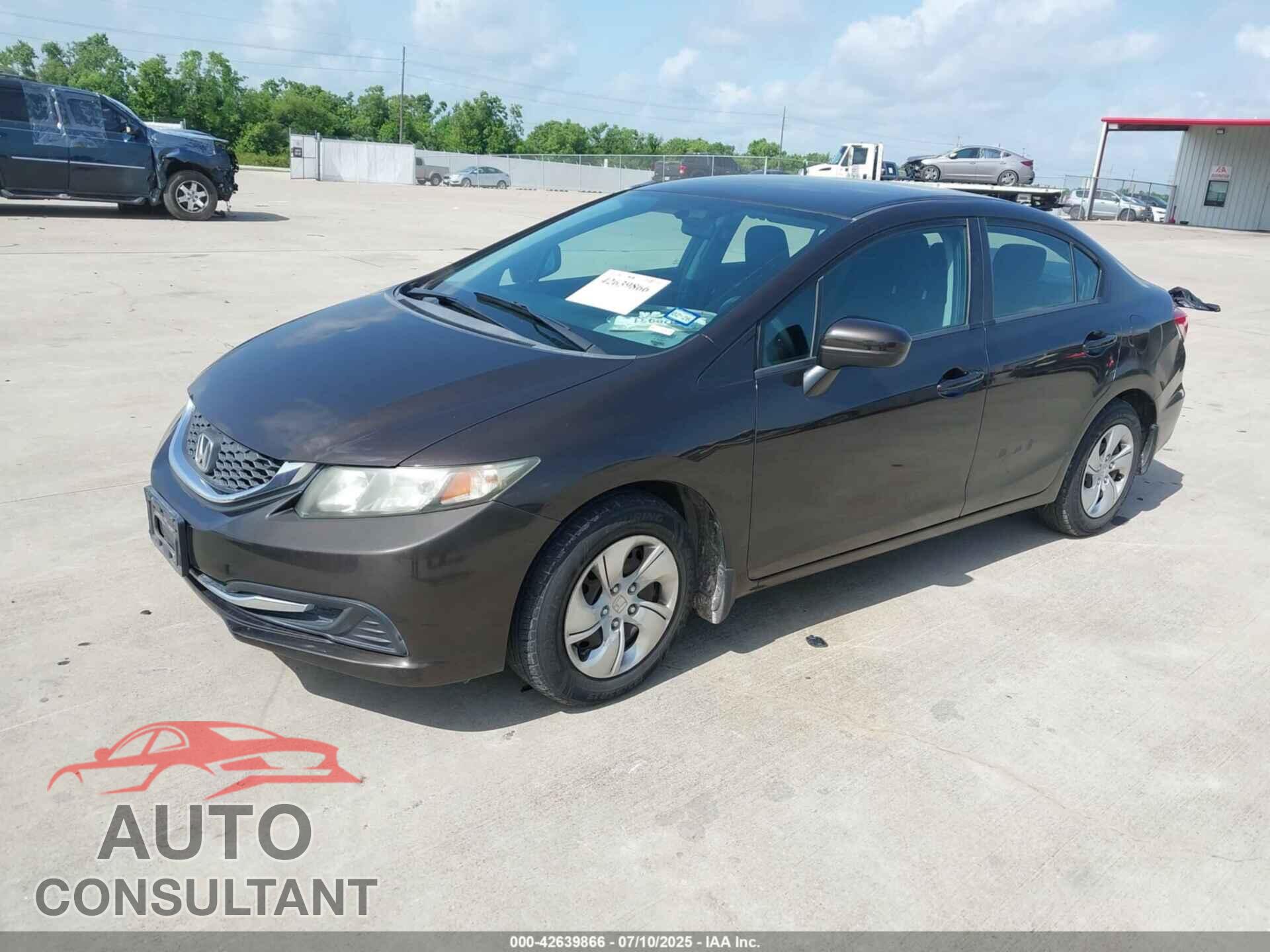 HONDA CIVIC 2014 - 2HGFB2F59EH541488