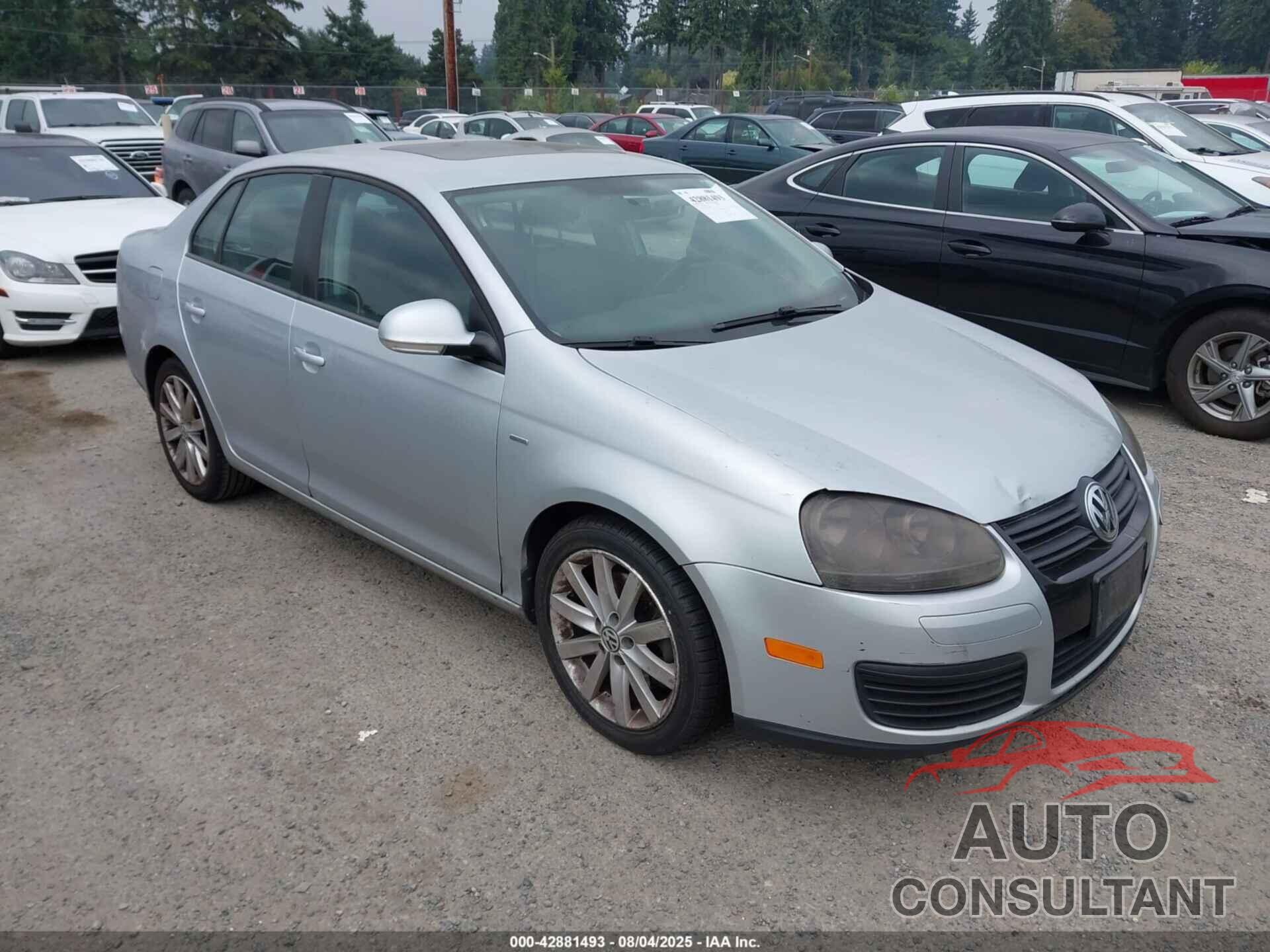 VOLKSWAGEN JETTA 2010 - 3VWRA7AJ2AM040841