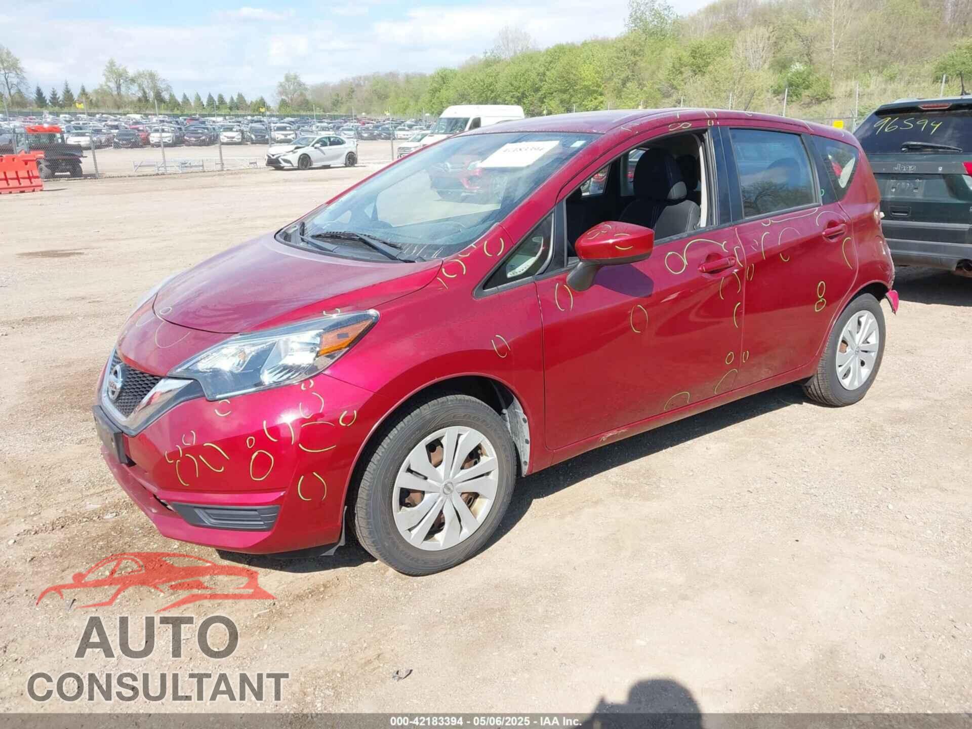 NISSAN VERSA NOTE 2017 - 3N1CE2CP3HL374073