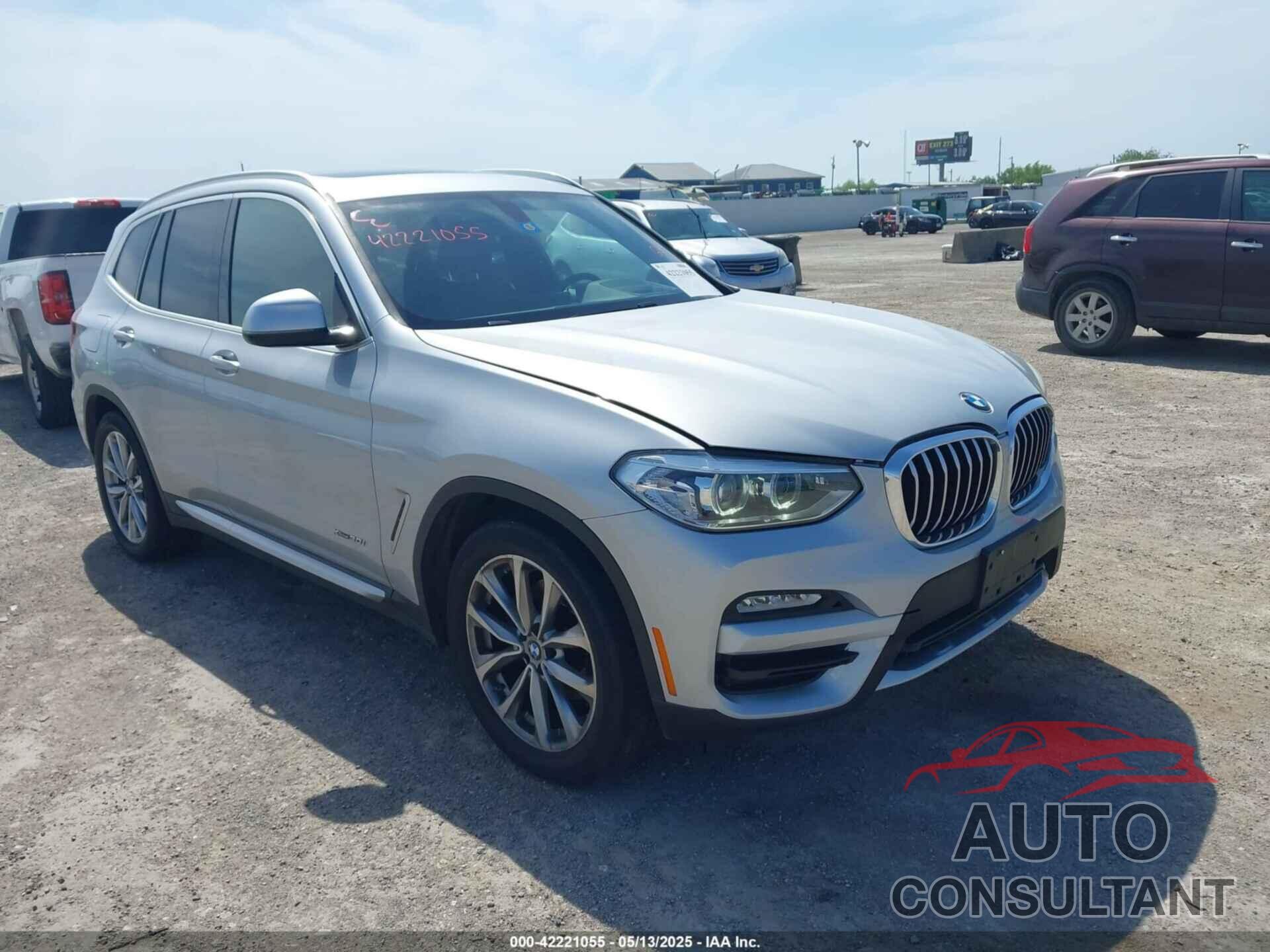BMW X3 2018 - 5UXTR9C50JLD64077