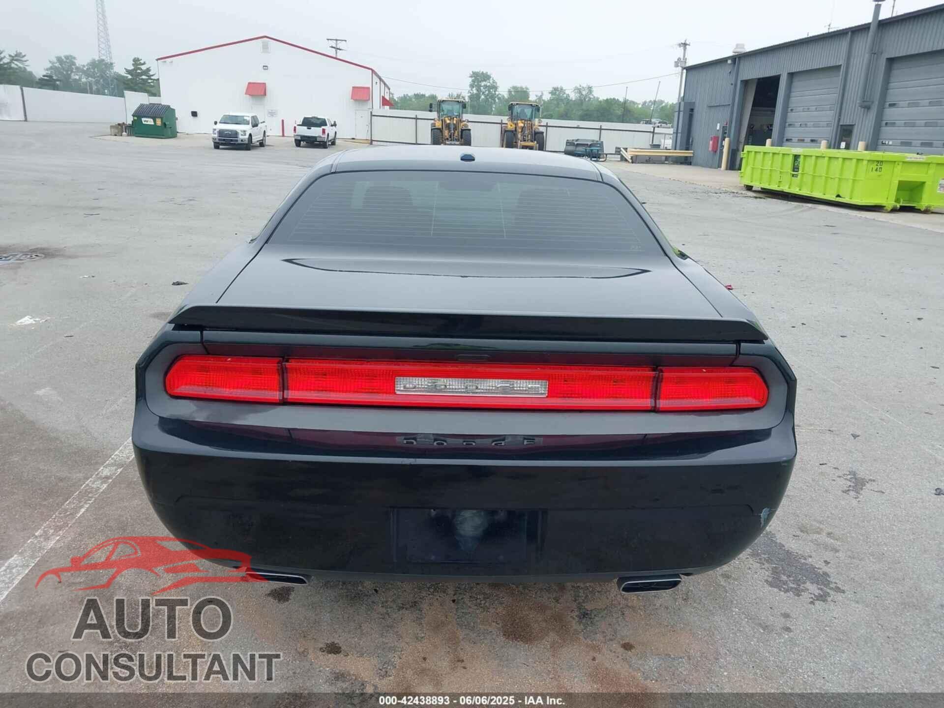 DODGE CHALLENGER 2012 - 2C3CDYAG6CH170461
