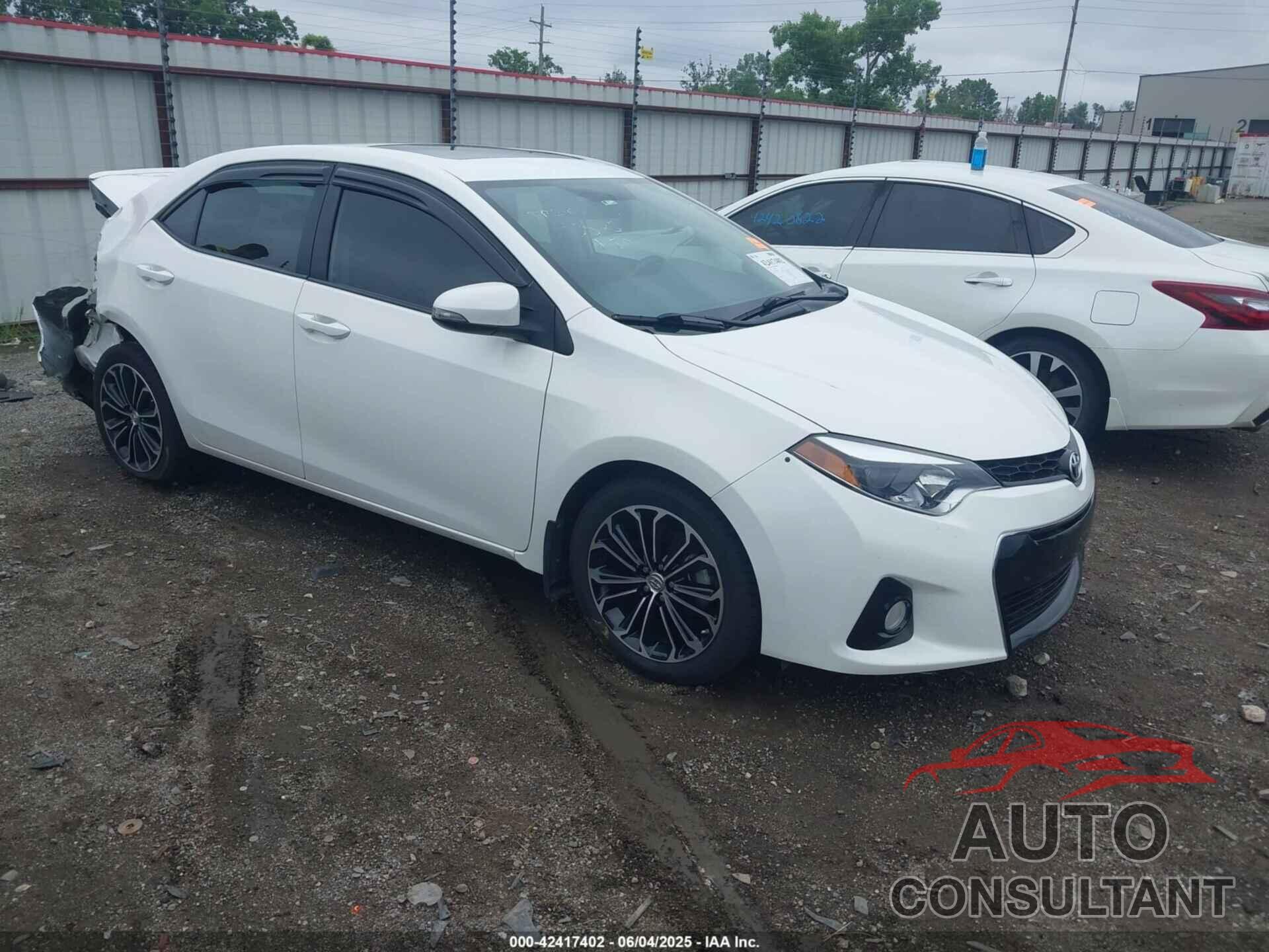 TOYOTA COROLLA 2016 - 5YFBURHE1GP470975