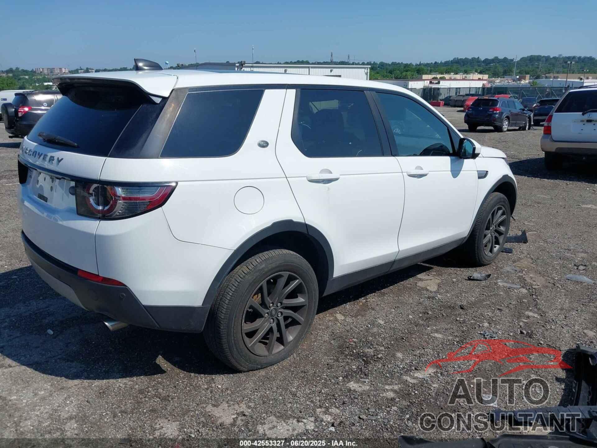 LAND ROVER DISCOVERY SPORT 2017 - SALCR2BG4HH711358