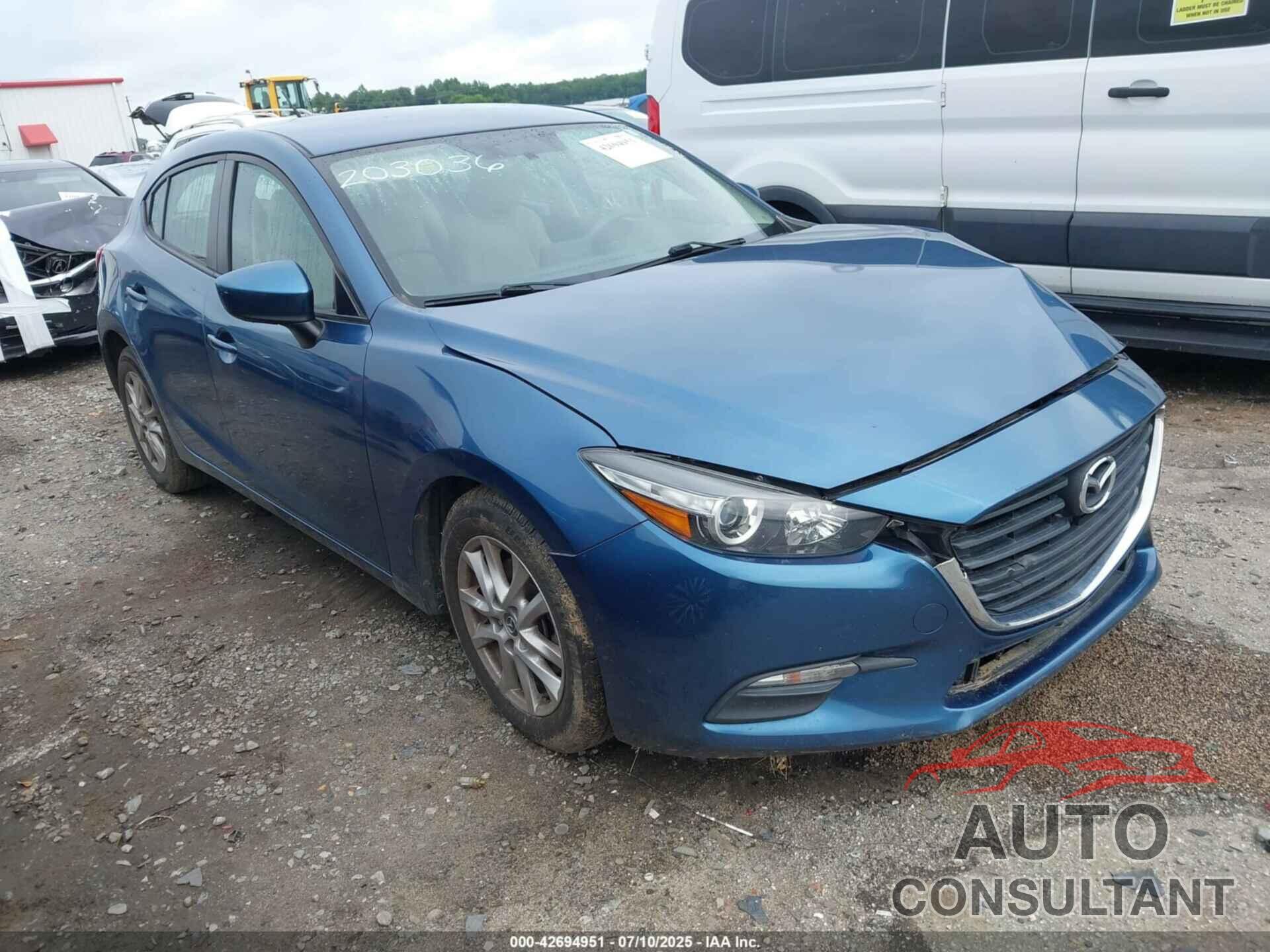 MAZDA 3 2017 - 3MZBN1K74HM156736