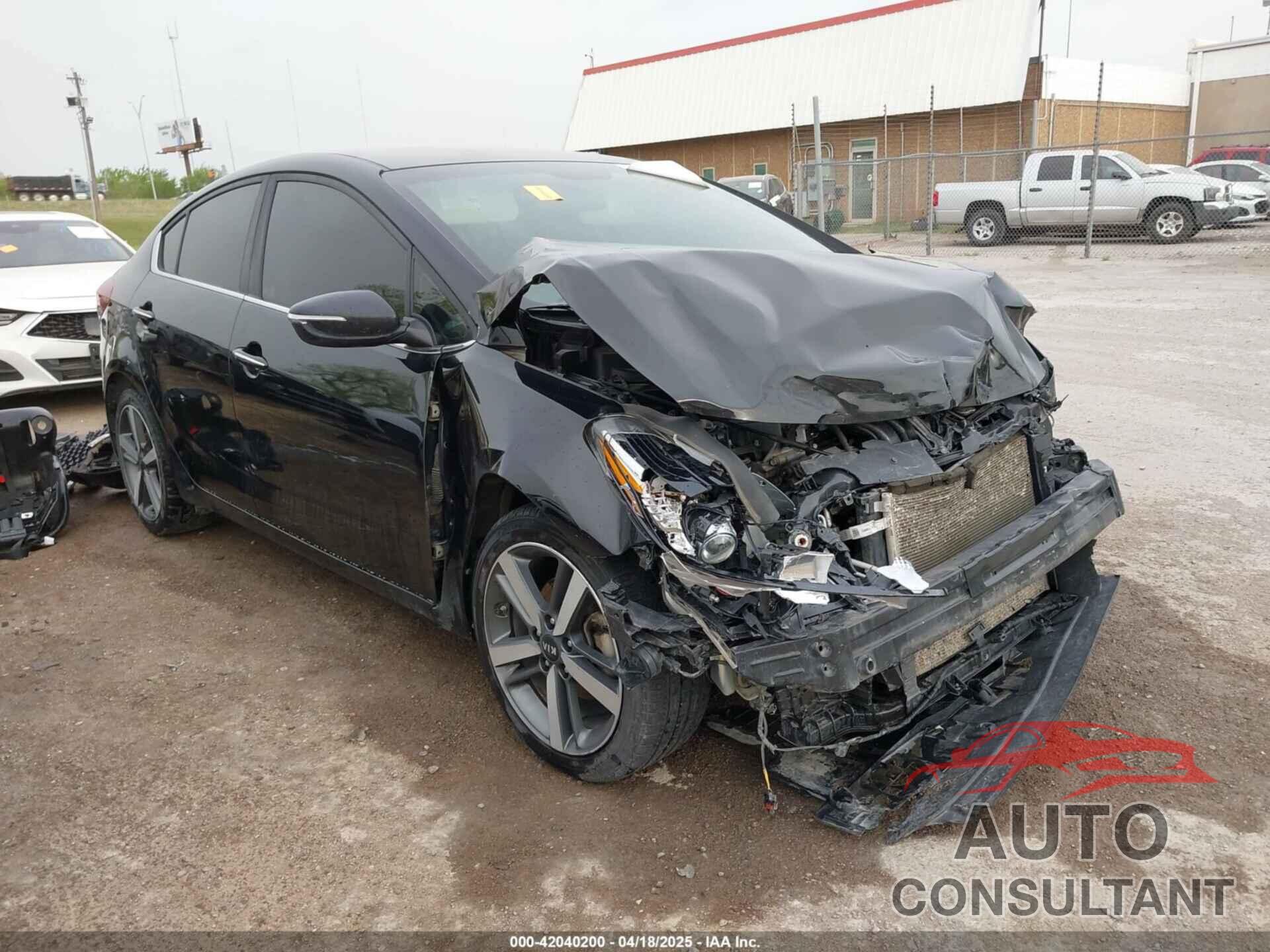 KIA FORTE 2017 - 3KPFL4A88HE128258