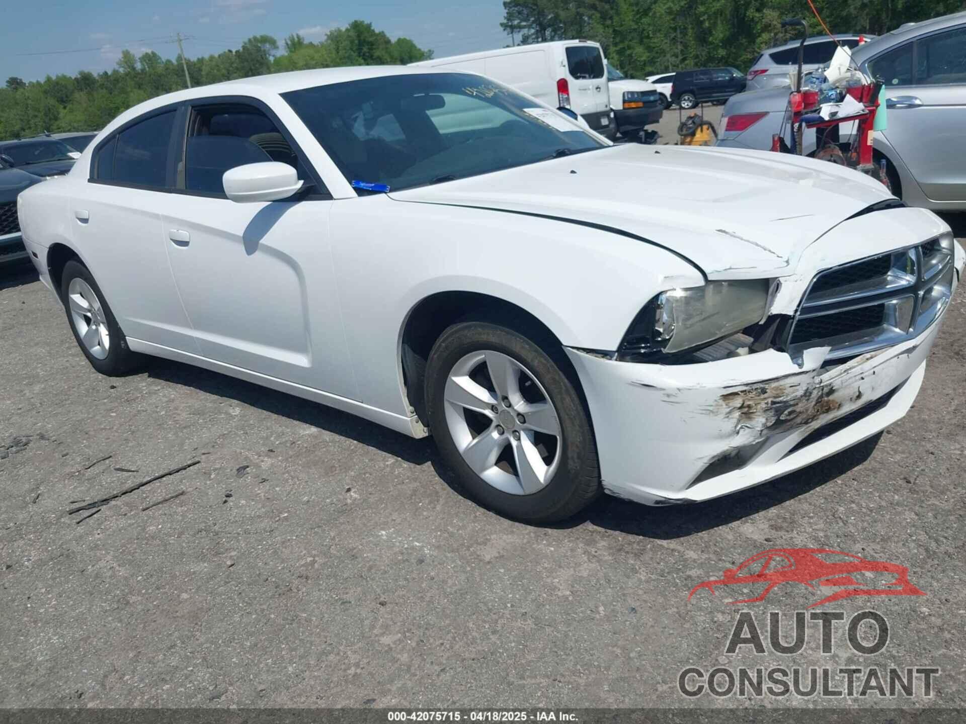 DODGE CHARGER 2012 - 2C3CDXBG0CH214544