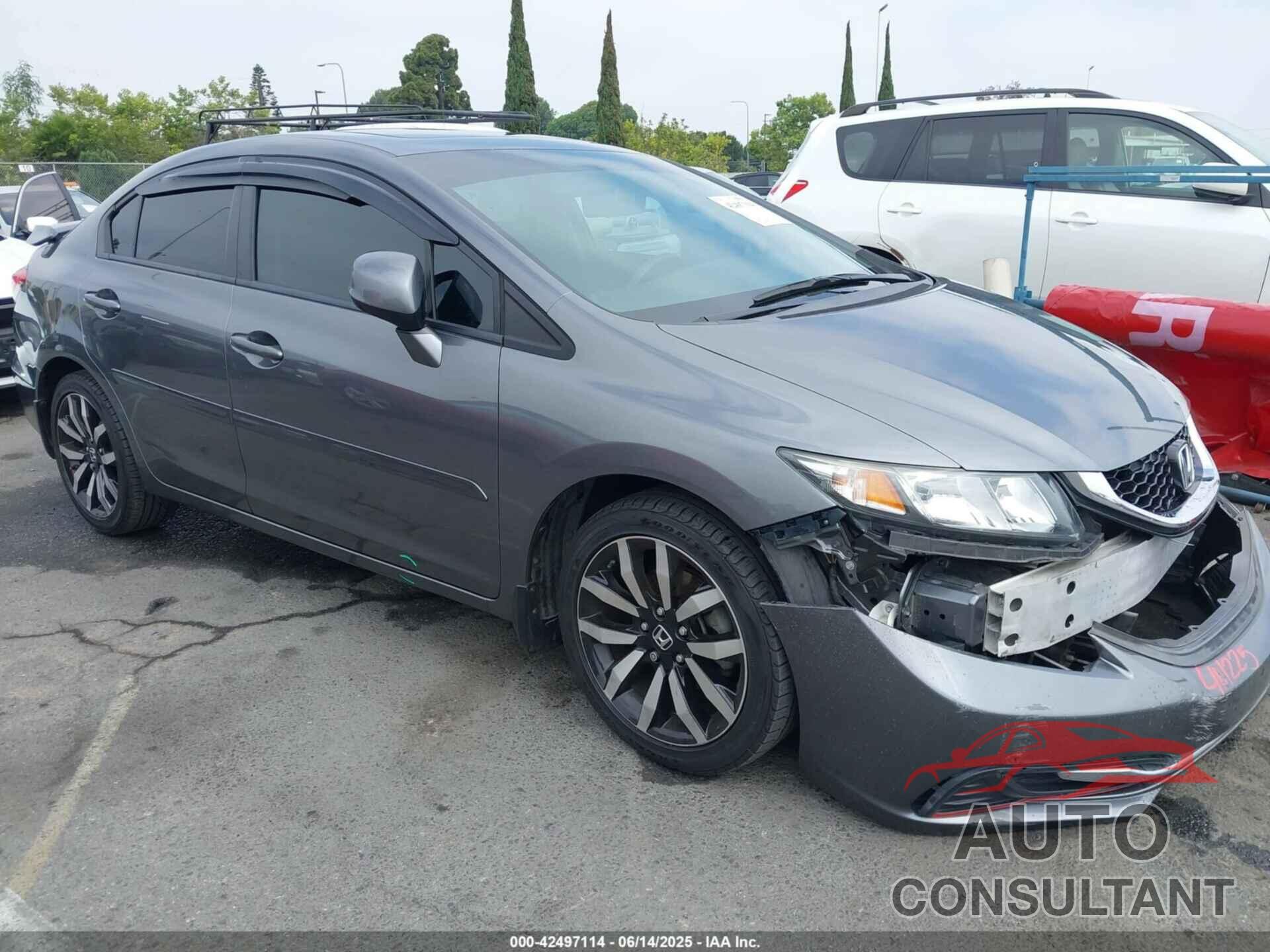 HONDA CIVIC 2013 - 19XFB2F80DE247089
