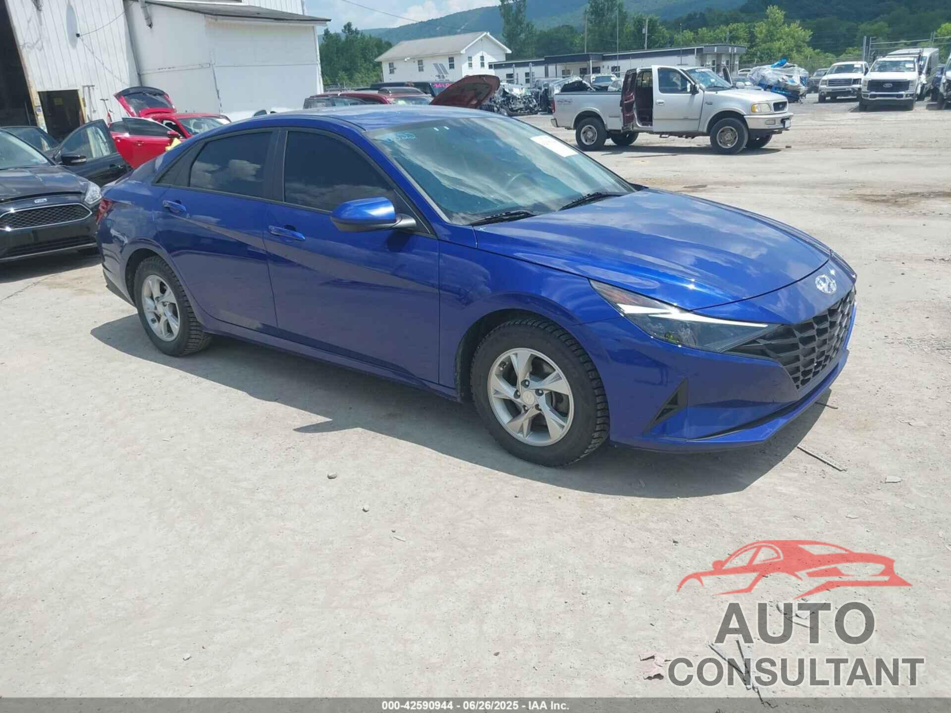 HYUNDAI ELANTRA 2021 - KMHLL4AG9MU181987