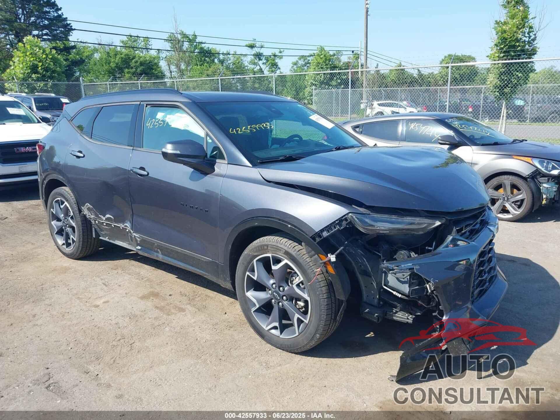 CHEVROLET BLAZER 2021 - 3GNKBERS6MS530290