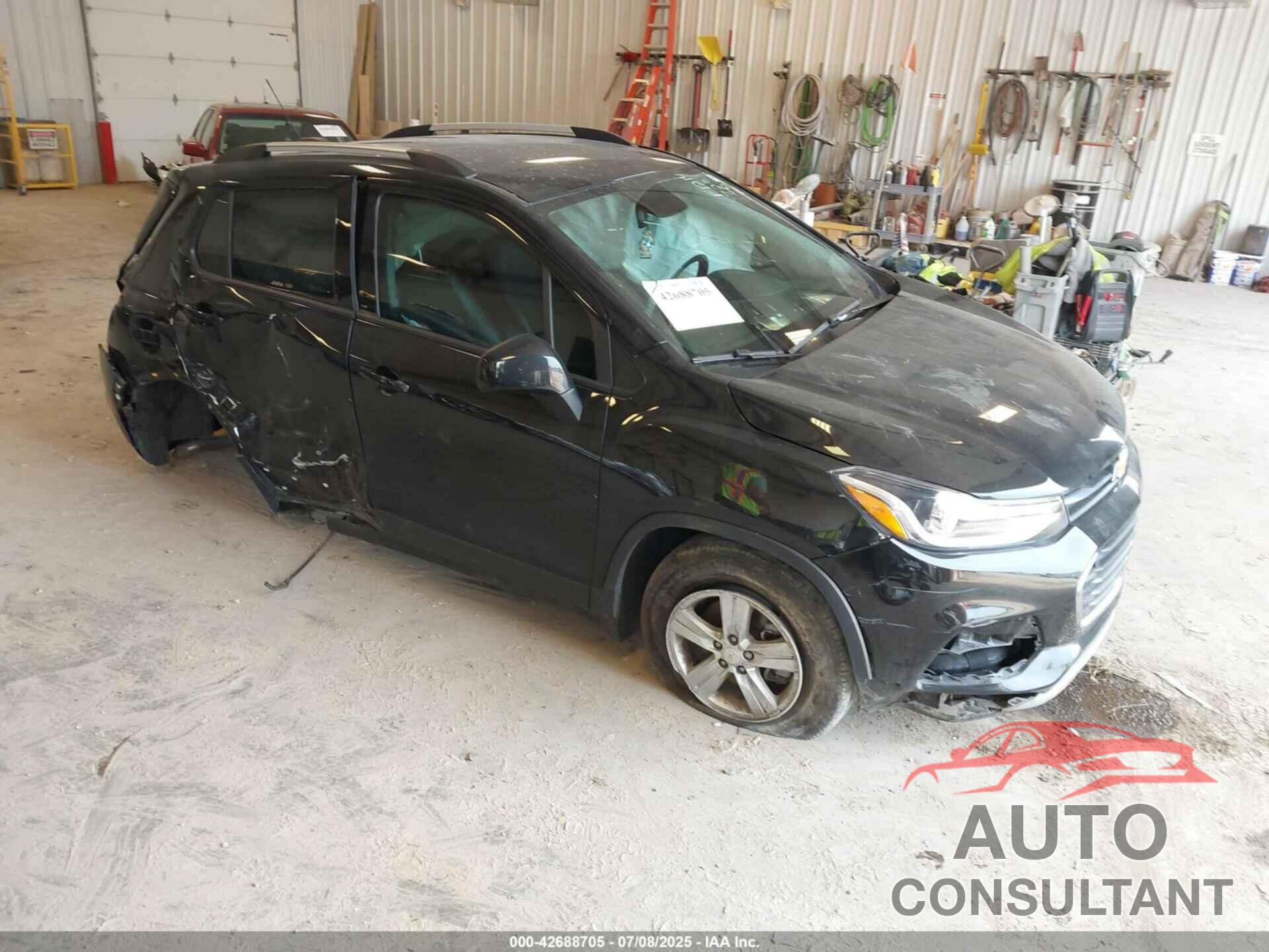 CHEVROLET TRAX 2022 - KL7CJPSM7NB507196