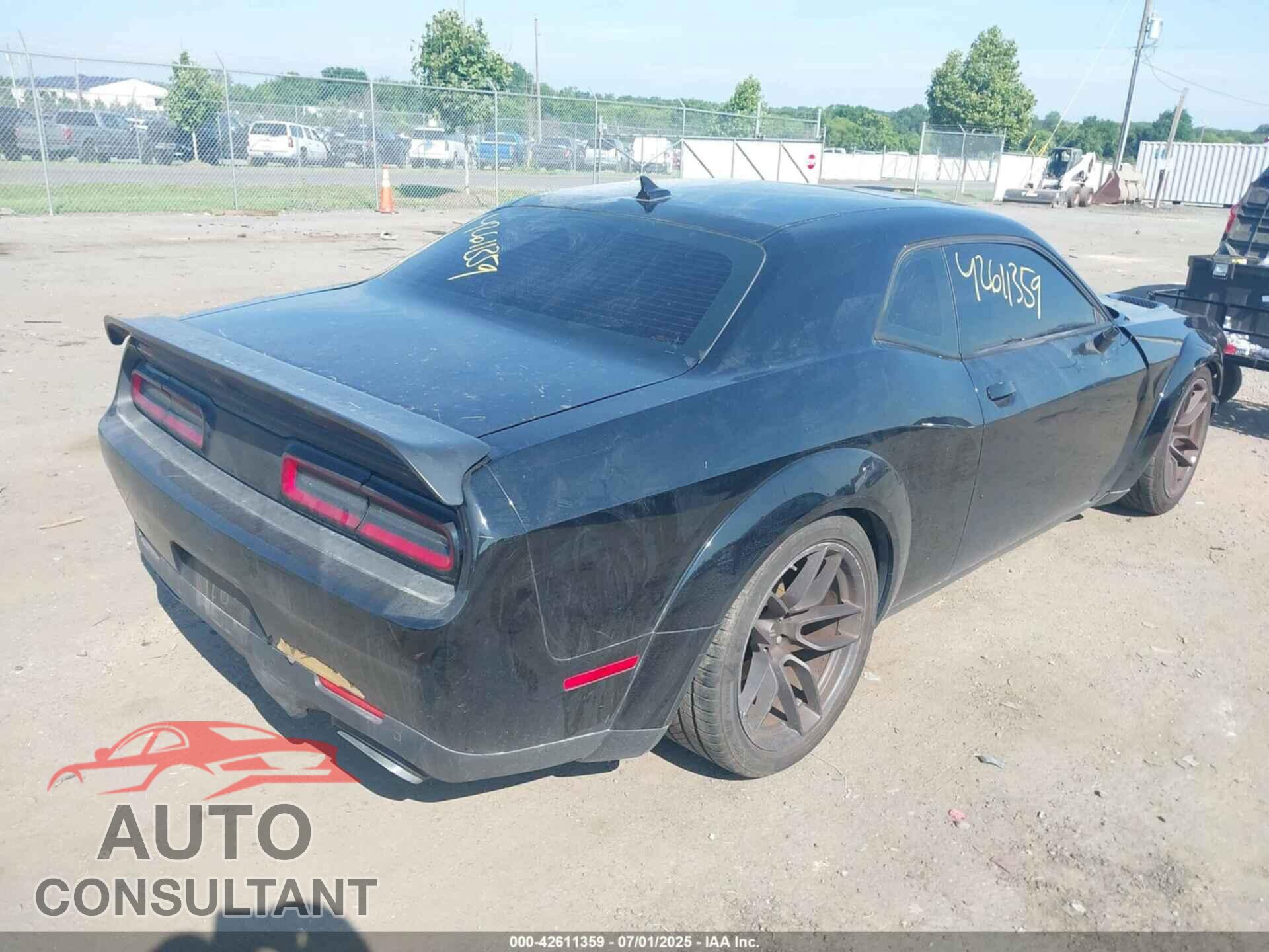 DODGE CHALLENGER 2019 - 2C3CDZFJ6KH740936