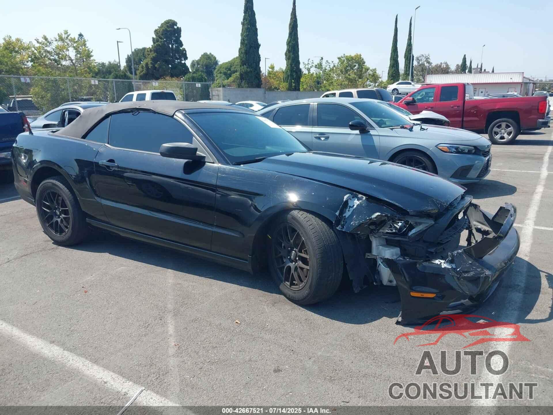 FORD MUSTANG 2013 - 1ZVBP8EMXD5234280