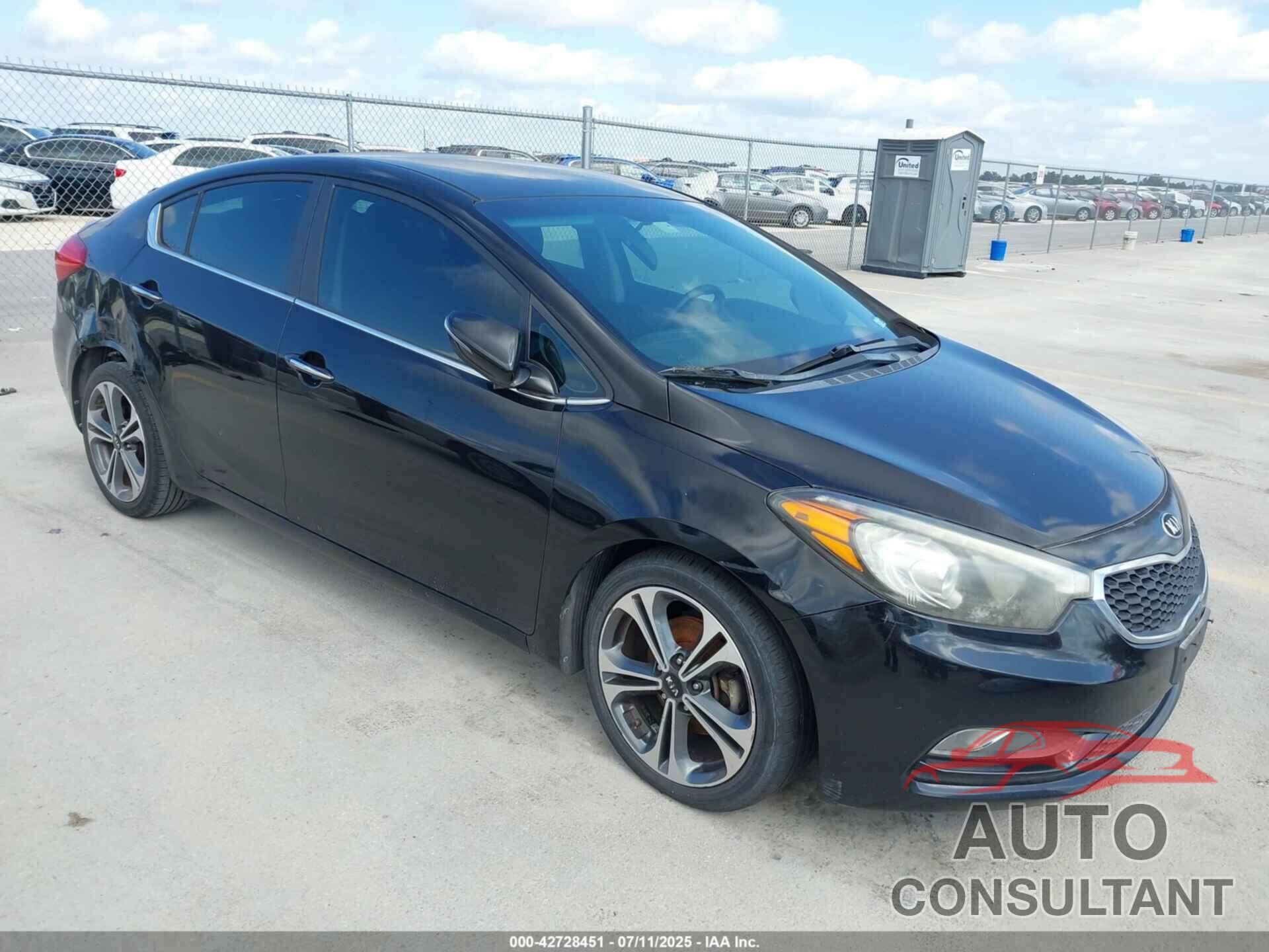 KIA FORTE 2016 - KNAFX4A85G5451503