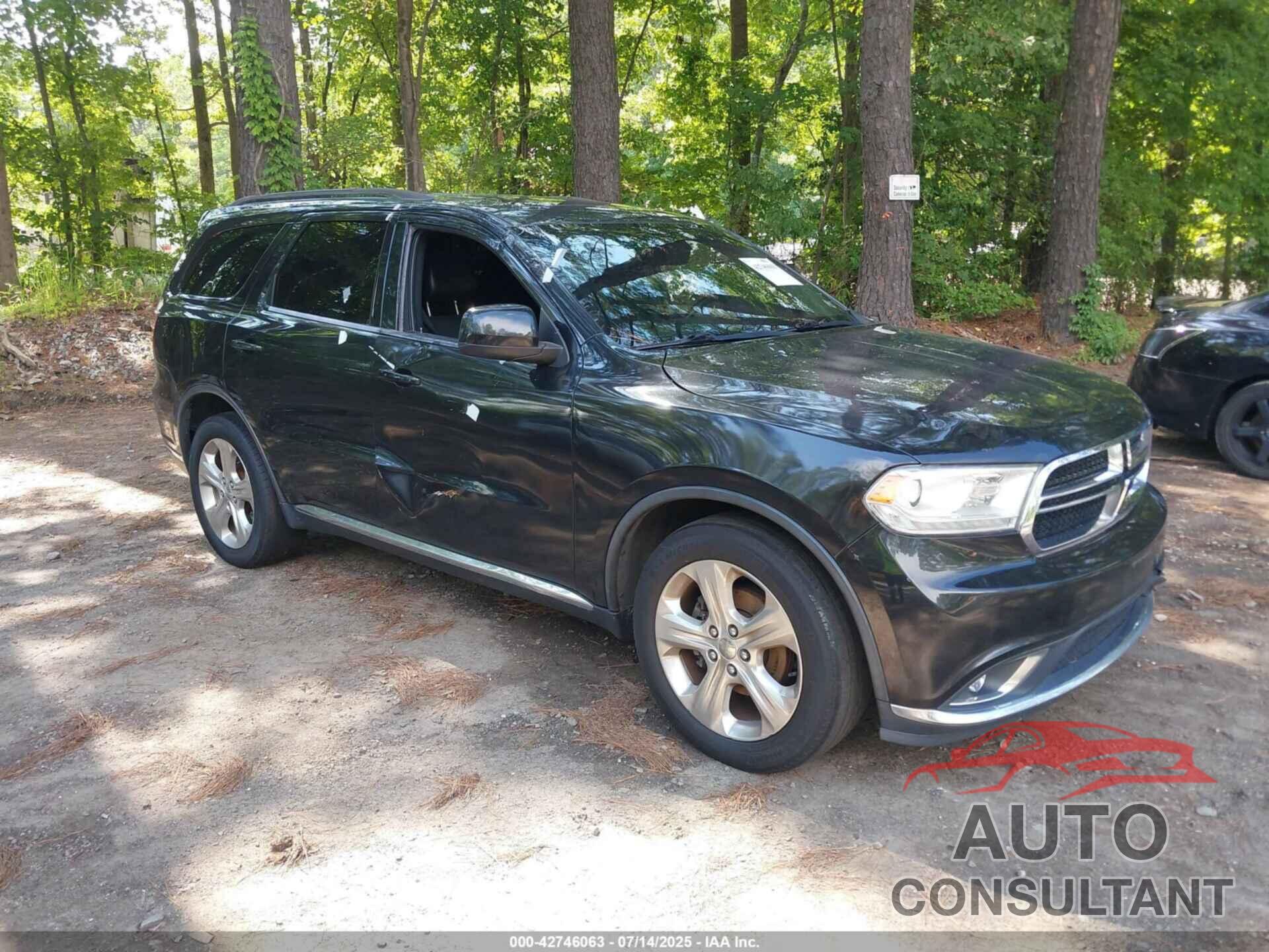 DODGE DURANGO 2014 - 1C4RDHDG3EC597409