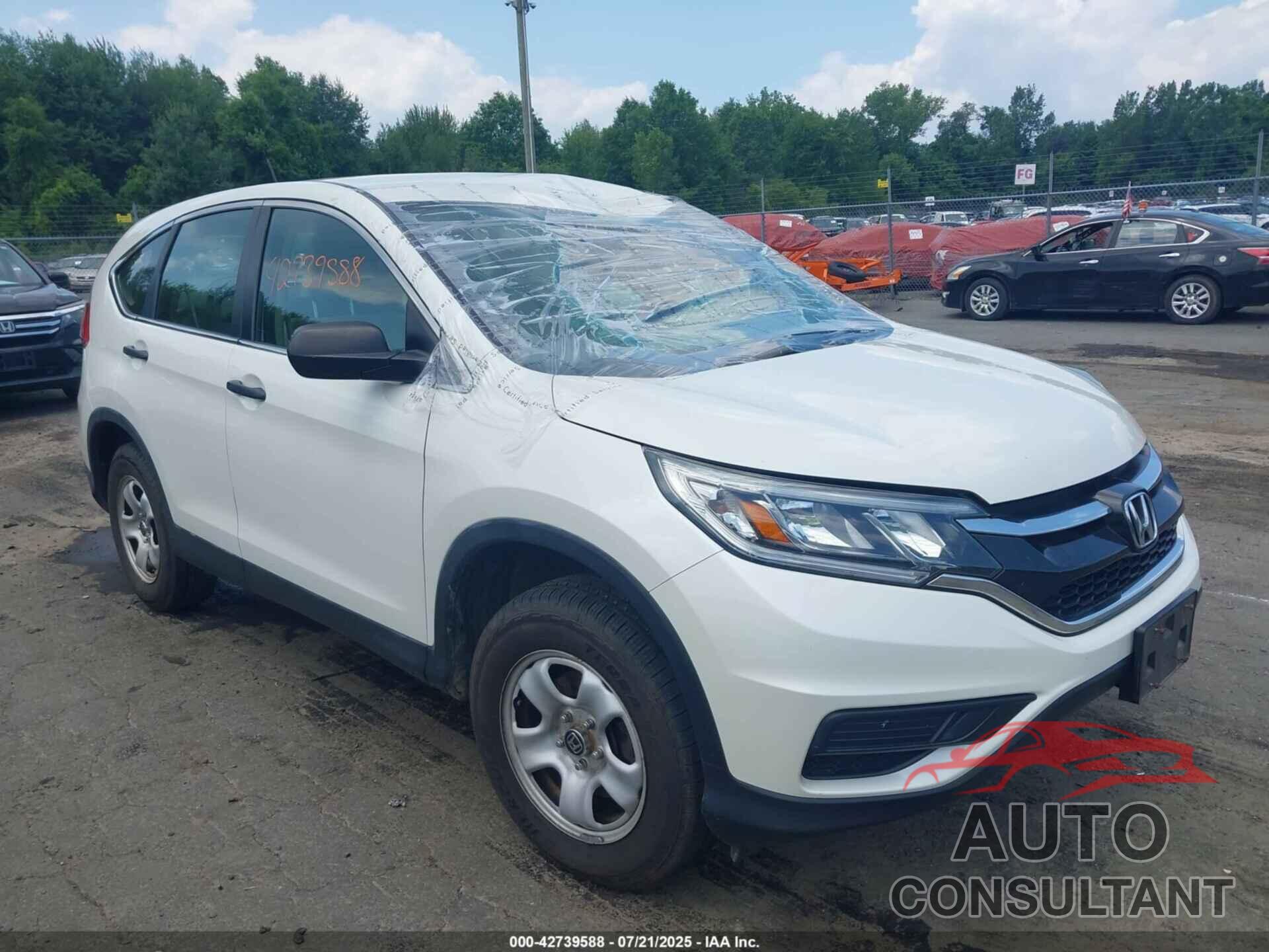 HONDA CR-V 2016 - 5J6RM4H33GL124557