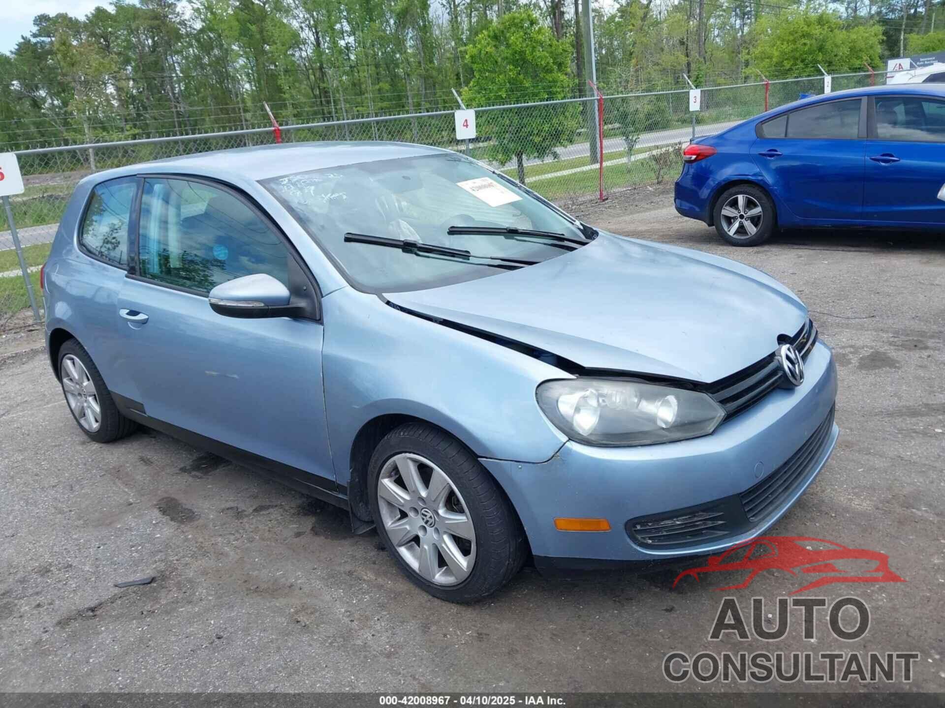 VOLKSWAGEN GOLF 2010 - WVWBA7AJ4AW305084