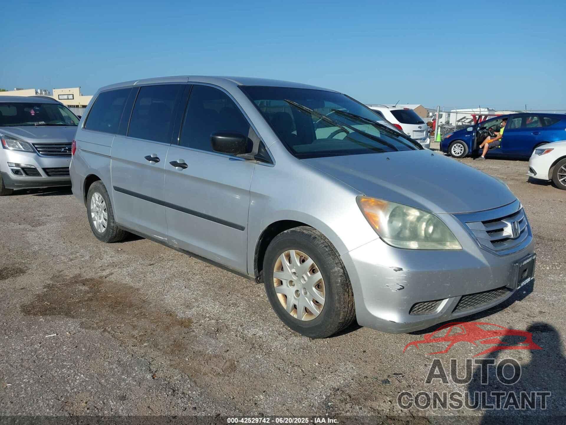 HONDA ODYSSEY 2010 - 5FNRL3H28AB017461