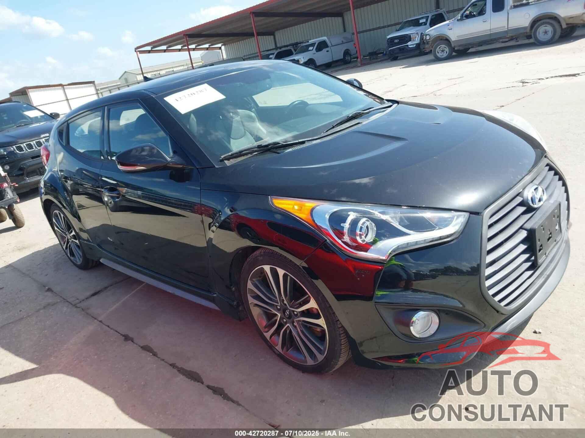 HYUNDAI VELOSTER 2016 - KMHTC6AE7GU255020