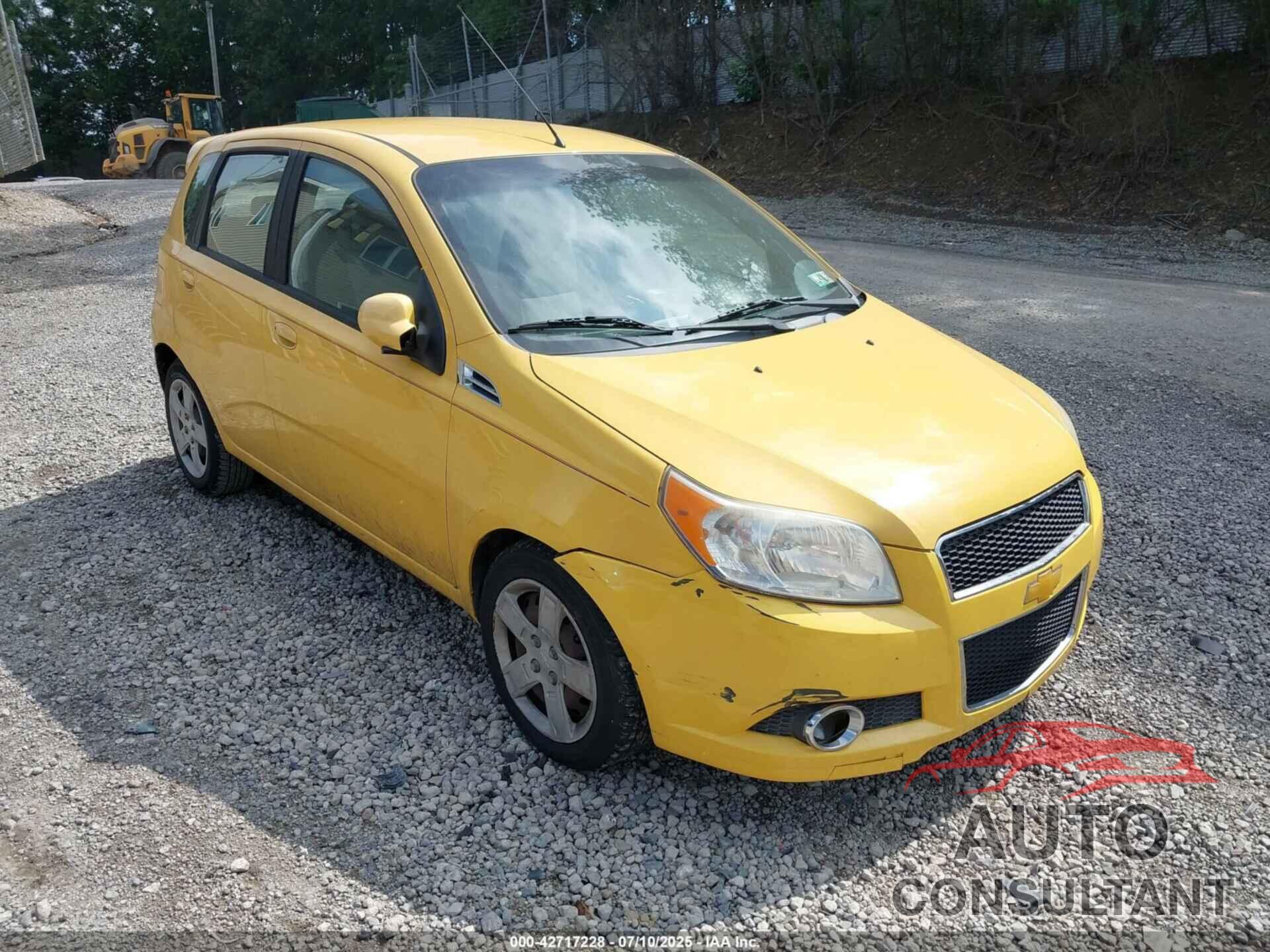 CHEVROLET AVEO 2011 - KL1TG6DE7BB128817