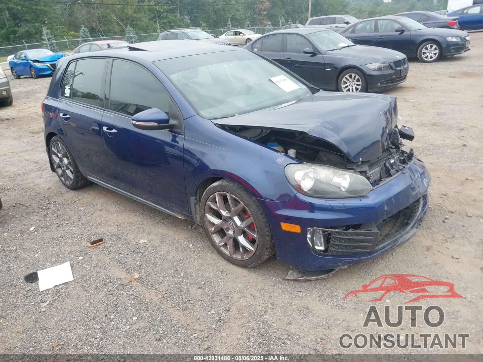 VOLKSWAGEN GTI 2013 - WVWGD7AJ3DW050705