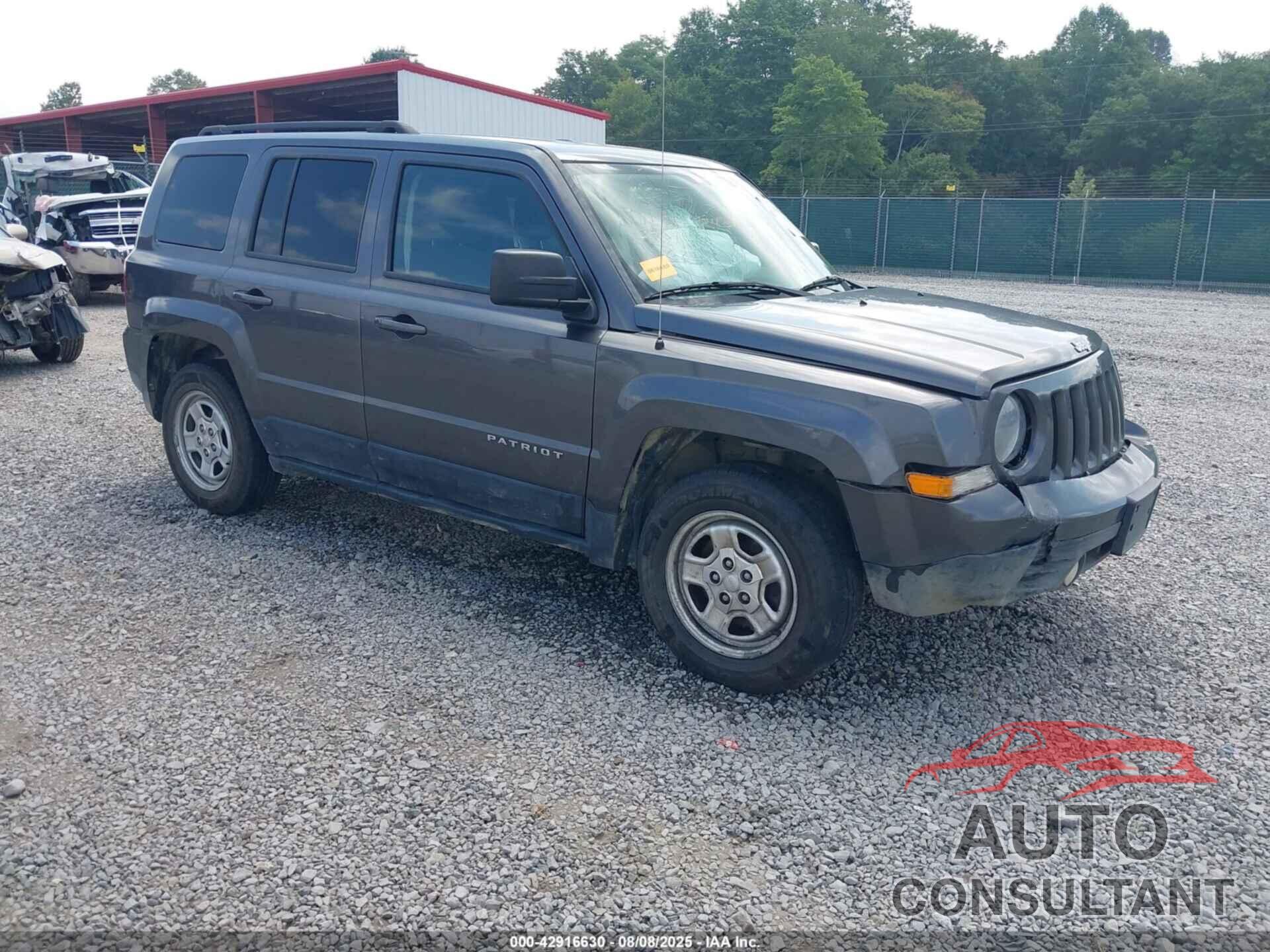 JEEP PATRIOT 2016 - 1C4NJPBA3GD524375