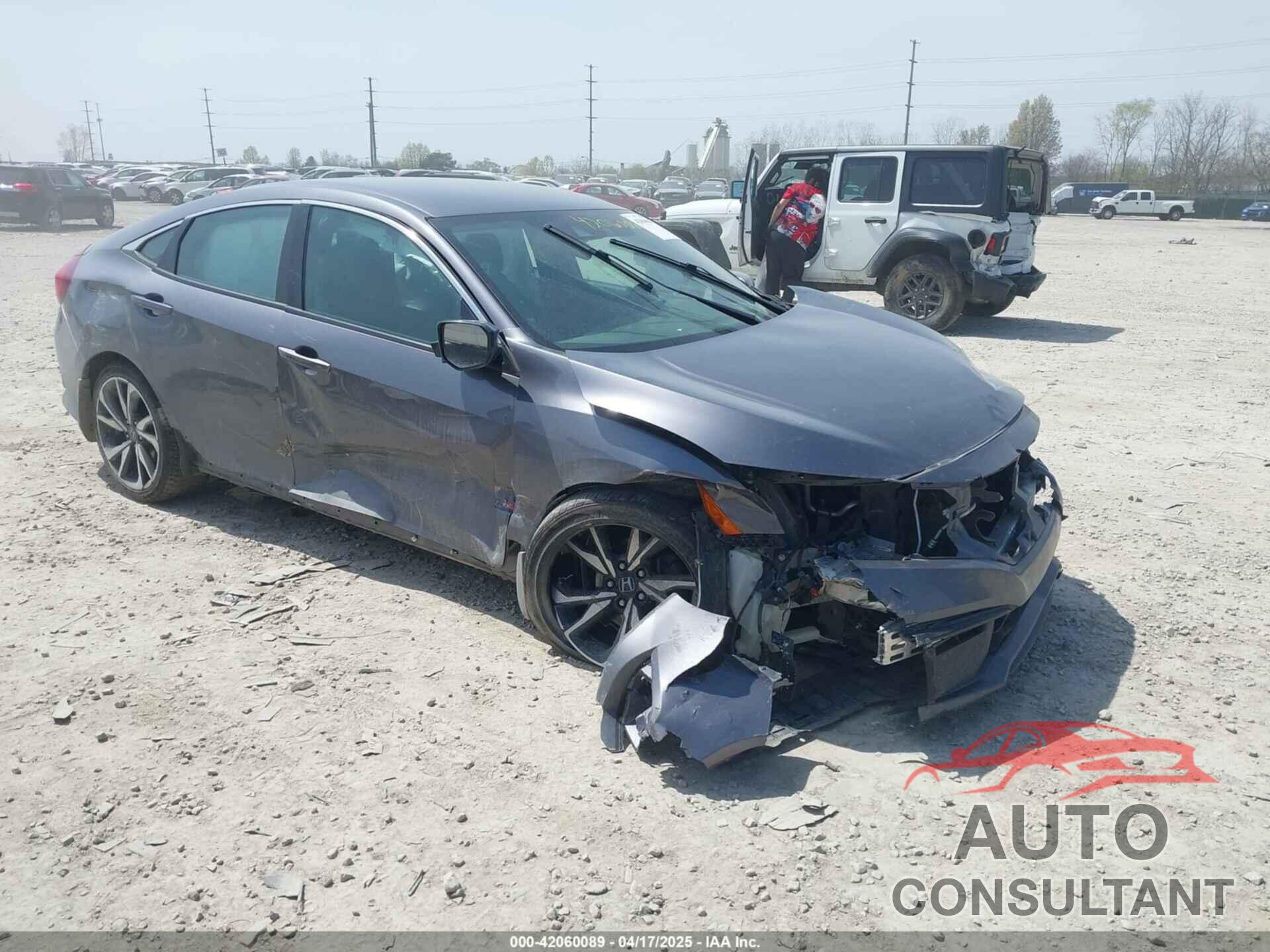 HONDA CIVIC 2020 - 19XFC2F85LE213404