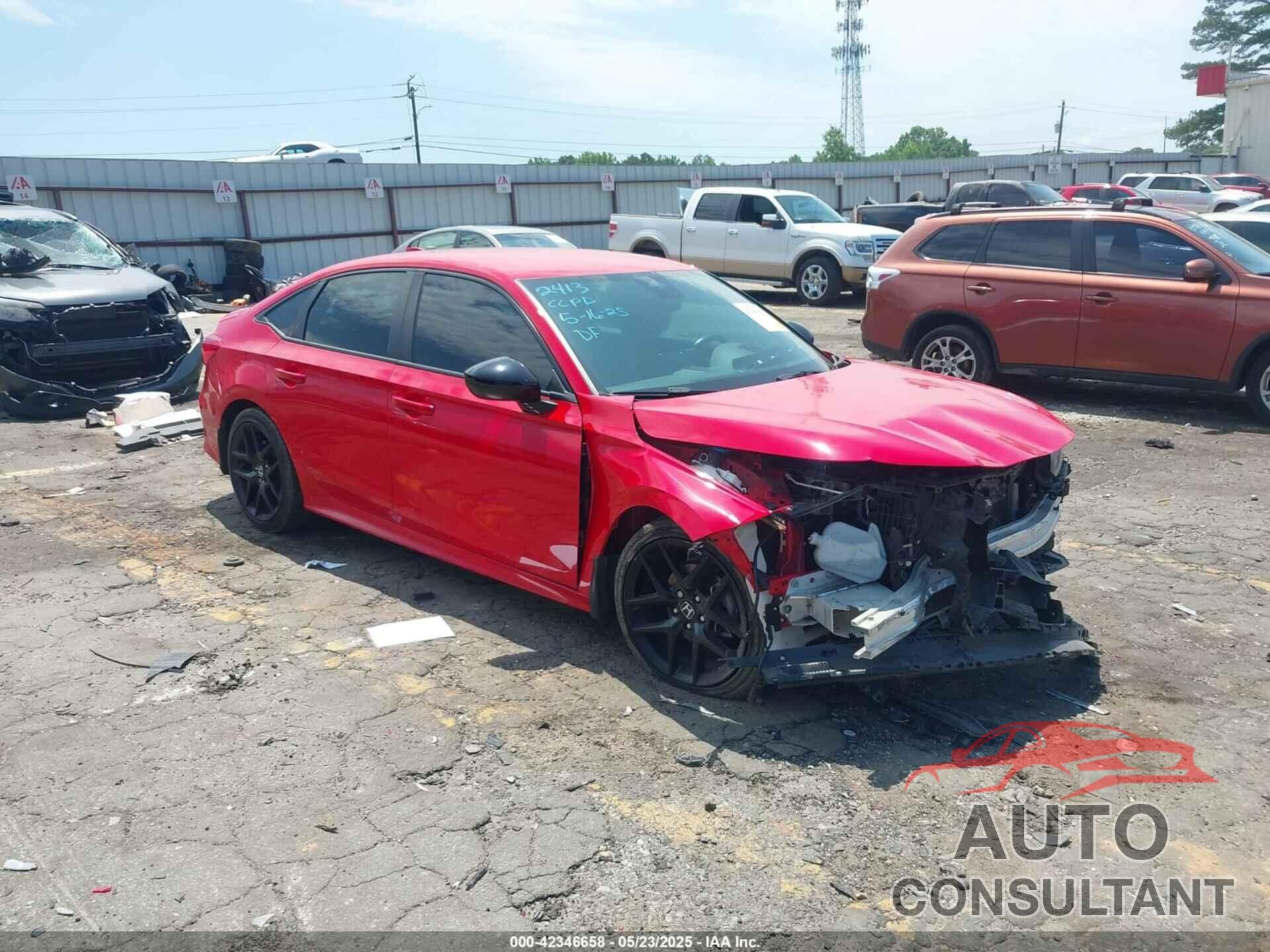 HONDA CIVIC 2023 - 2HGFE2F51PH522413