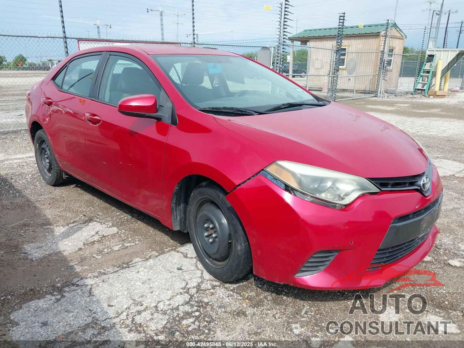TOYOTA COROLLA 2015 - 2T1BURHE5FC471934