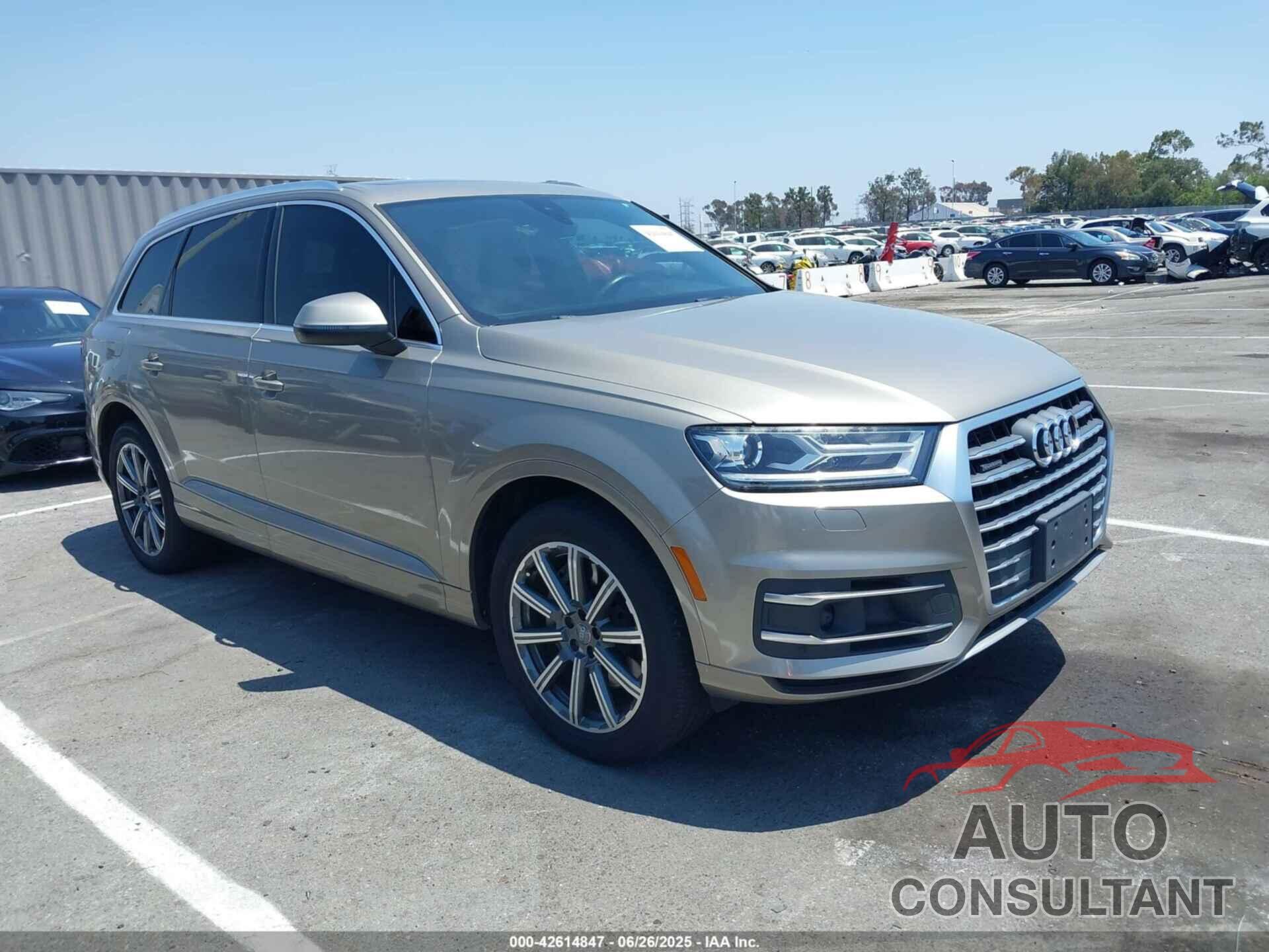 AUDI Q7 2017 - WA1LAAF79HD033100