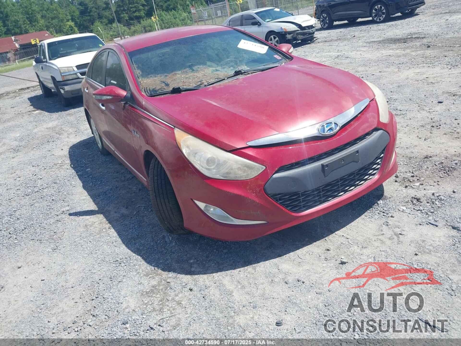 HYUNDAI SONATA HYBRID 2012 - KMHEC4A40CA047013