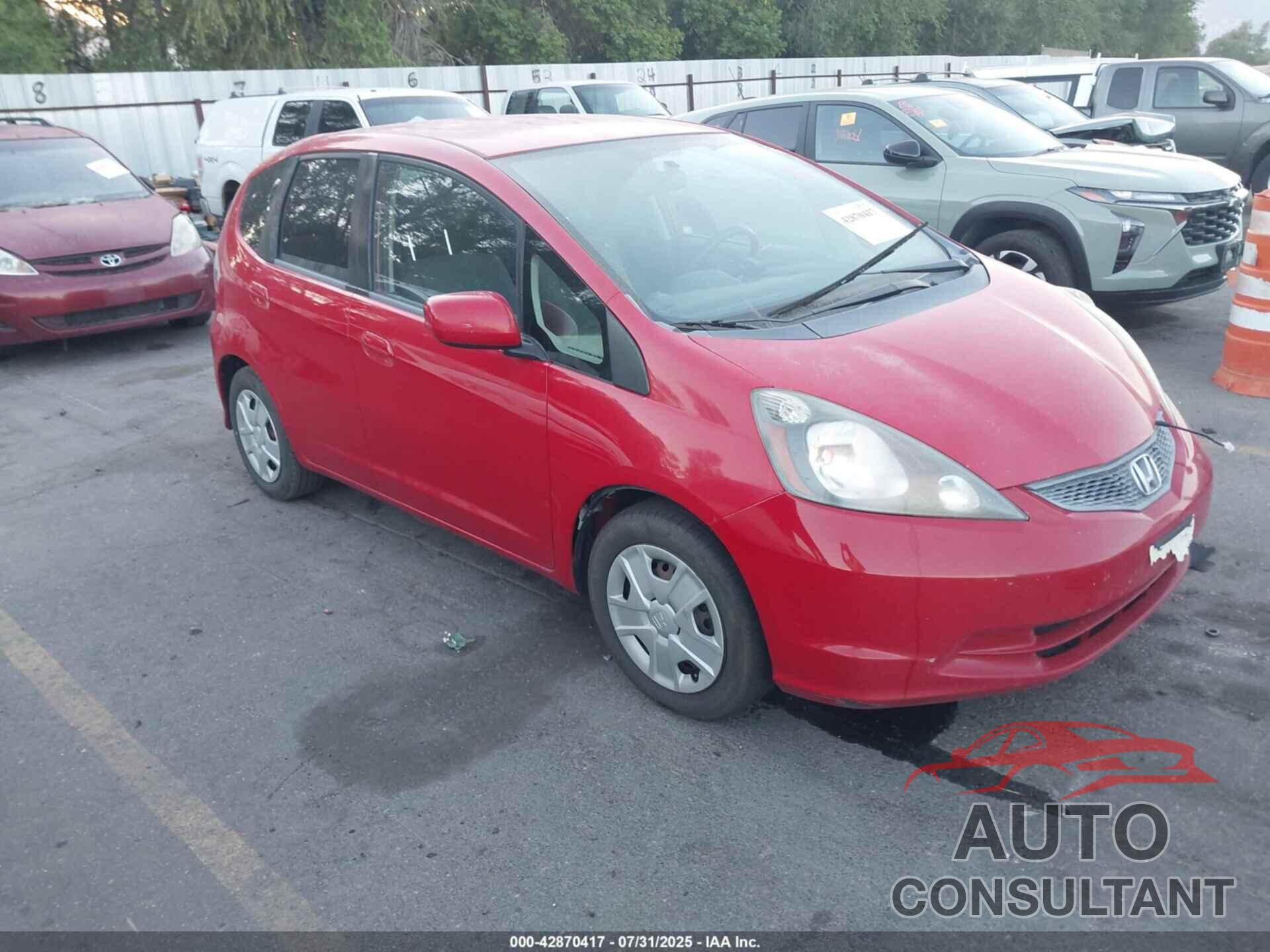 HONDA FIT 2012 - JHMGE8G32CS001690